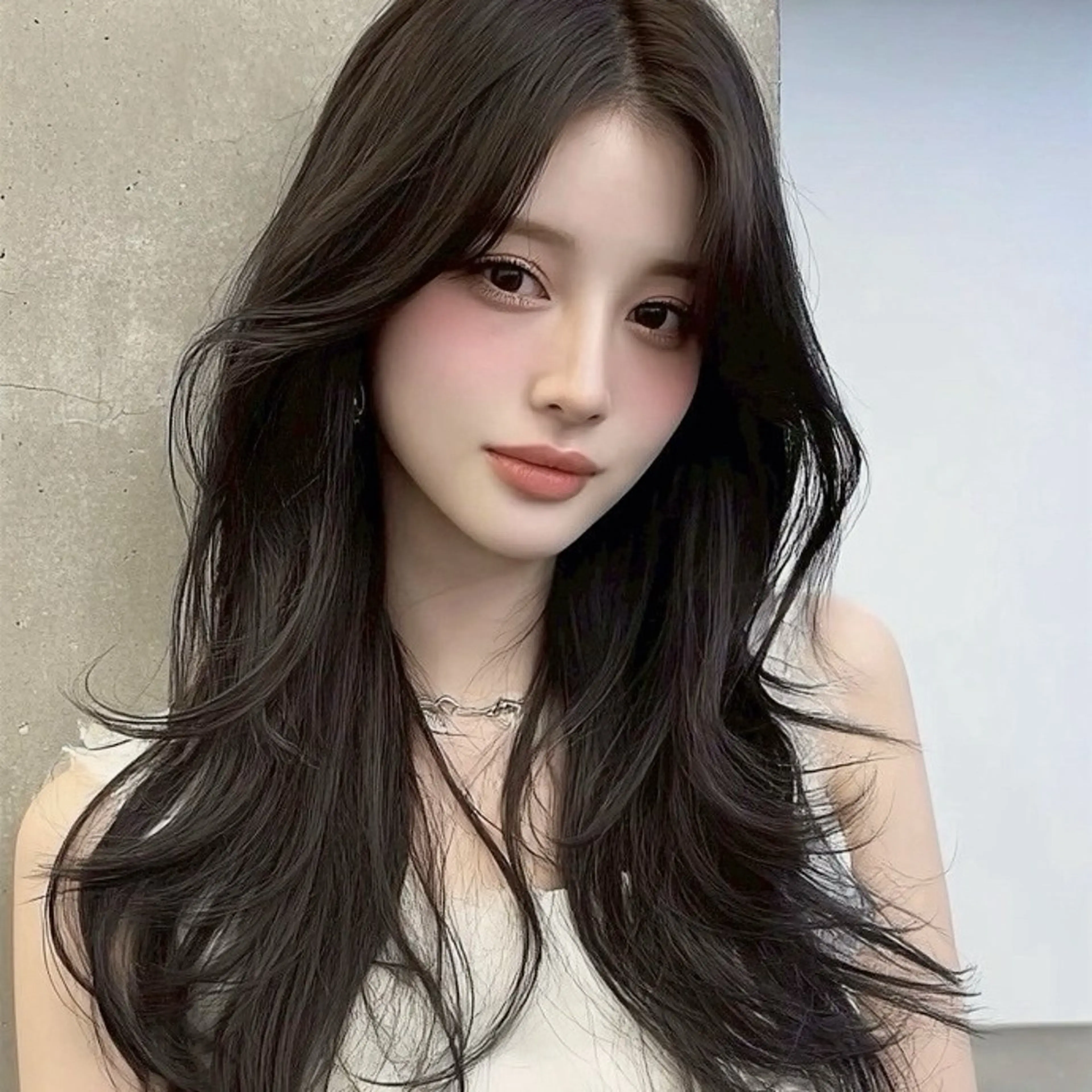 ロング MAO🖤レイヤー ／髪質改善カラーのヘアスタイル