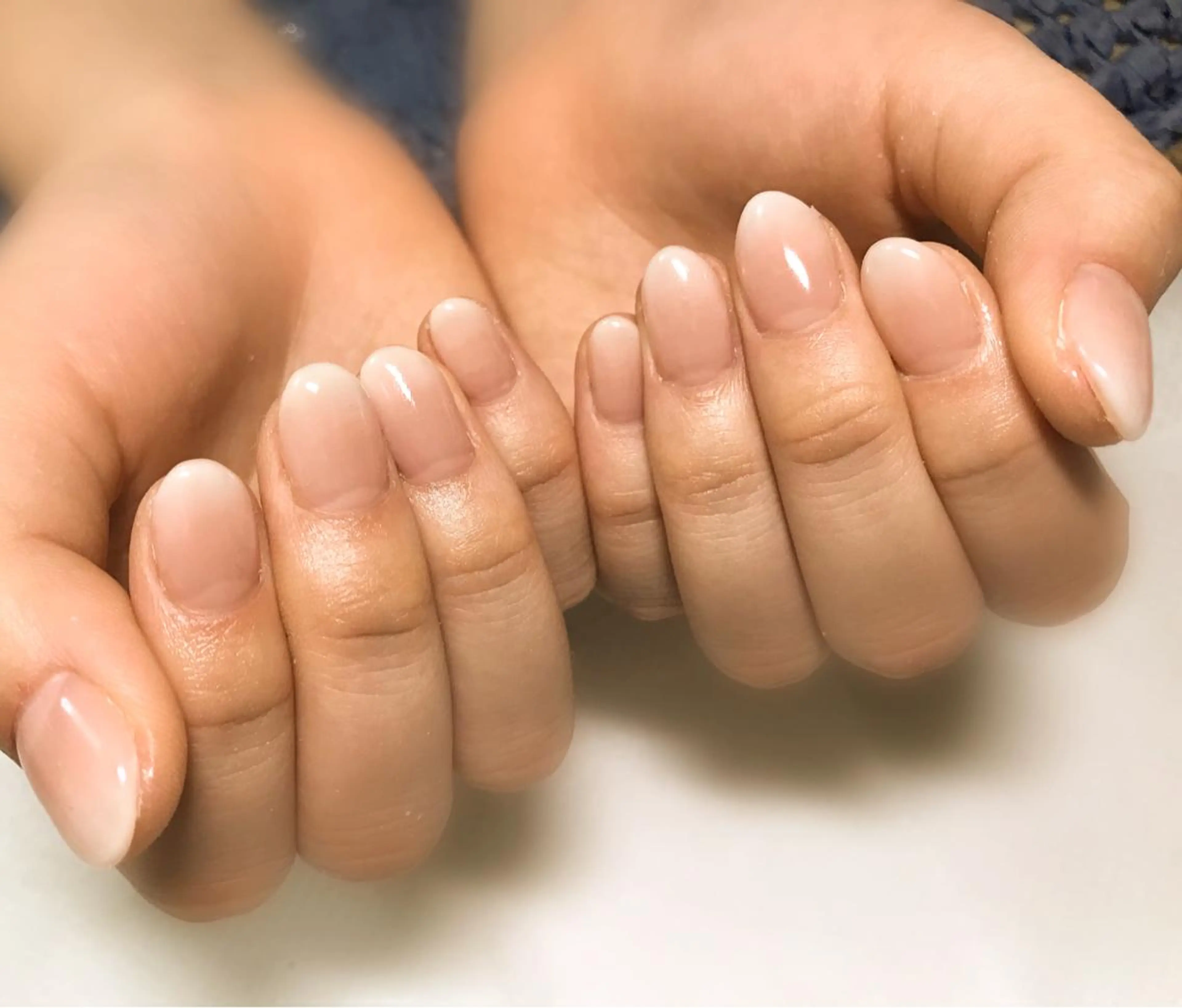 ネイル フットネイル グラデーション シンプルネイル 春ネイル 夏ネイル nail fufla ♡yamane♡のネイルデザイン
