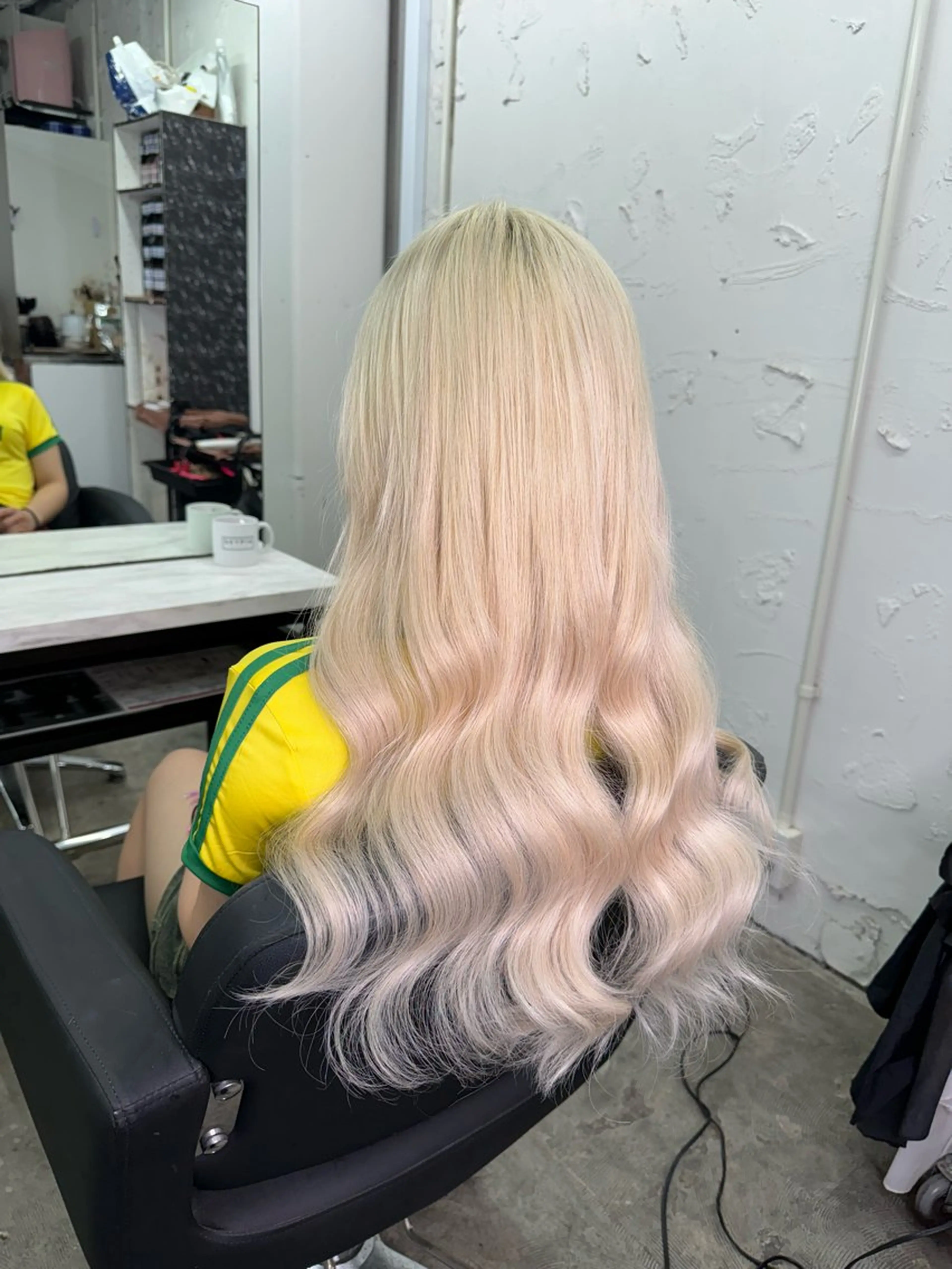 ロング カット ヘアカラー トリートメント エクステ 魅力引き出しヘア🐾 るくものヘアスタイル