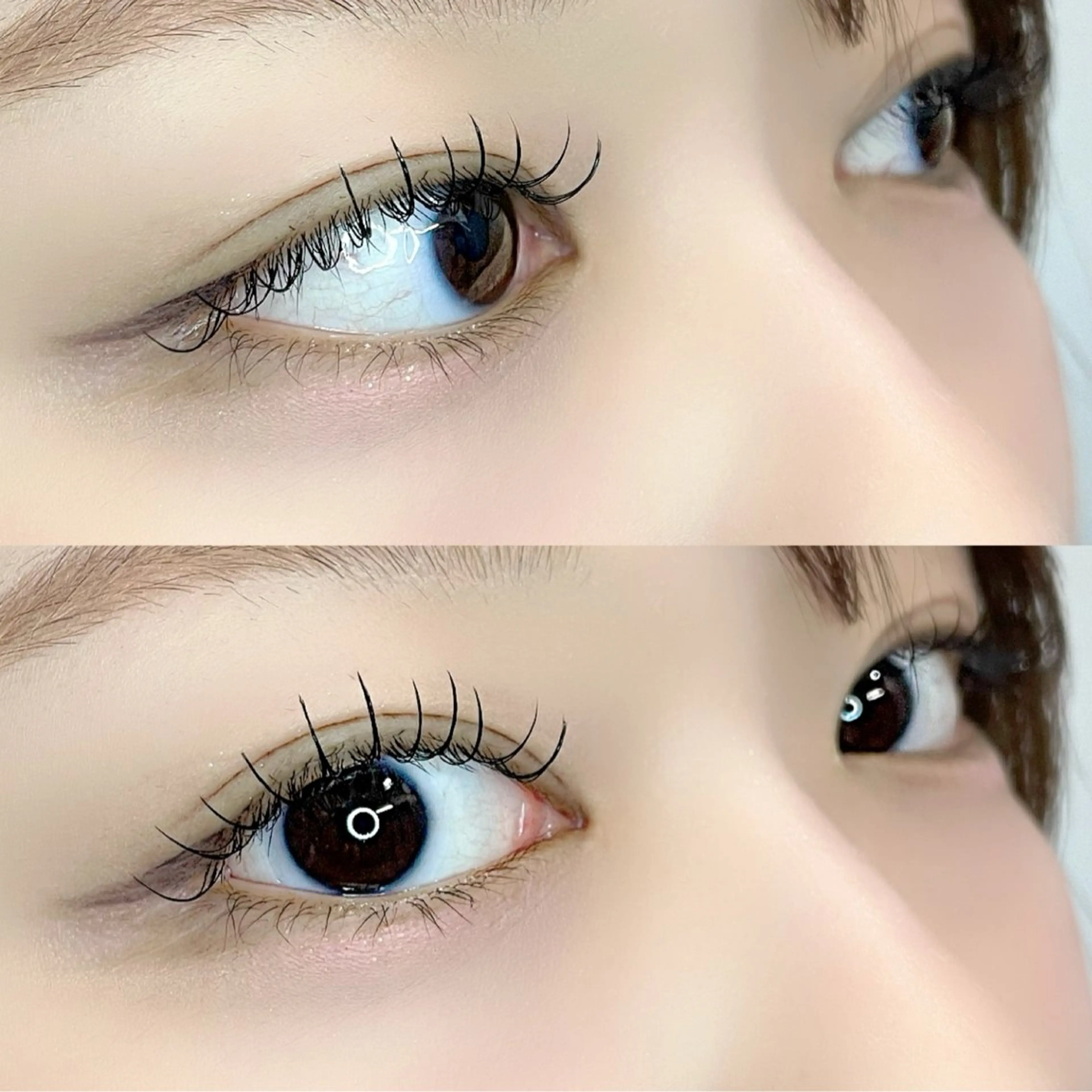 💐付け心地軽やか🫧フラットラッシュ160本【 初回オフ無料 】アイパック&美容液コーティング付き❣️の写真