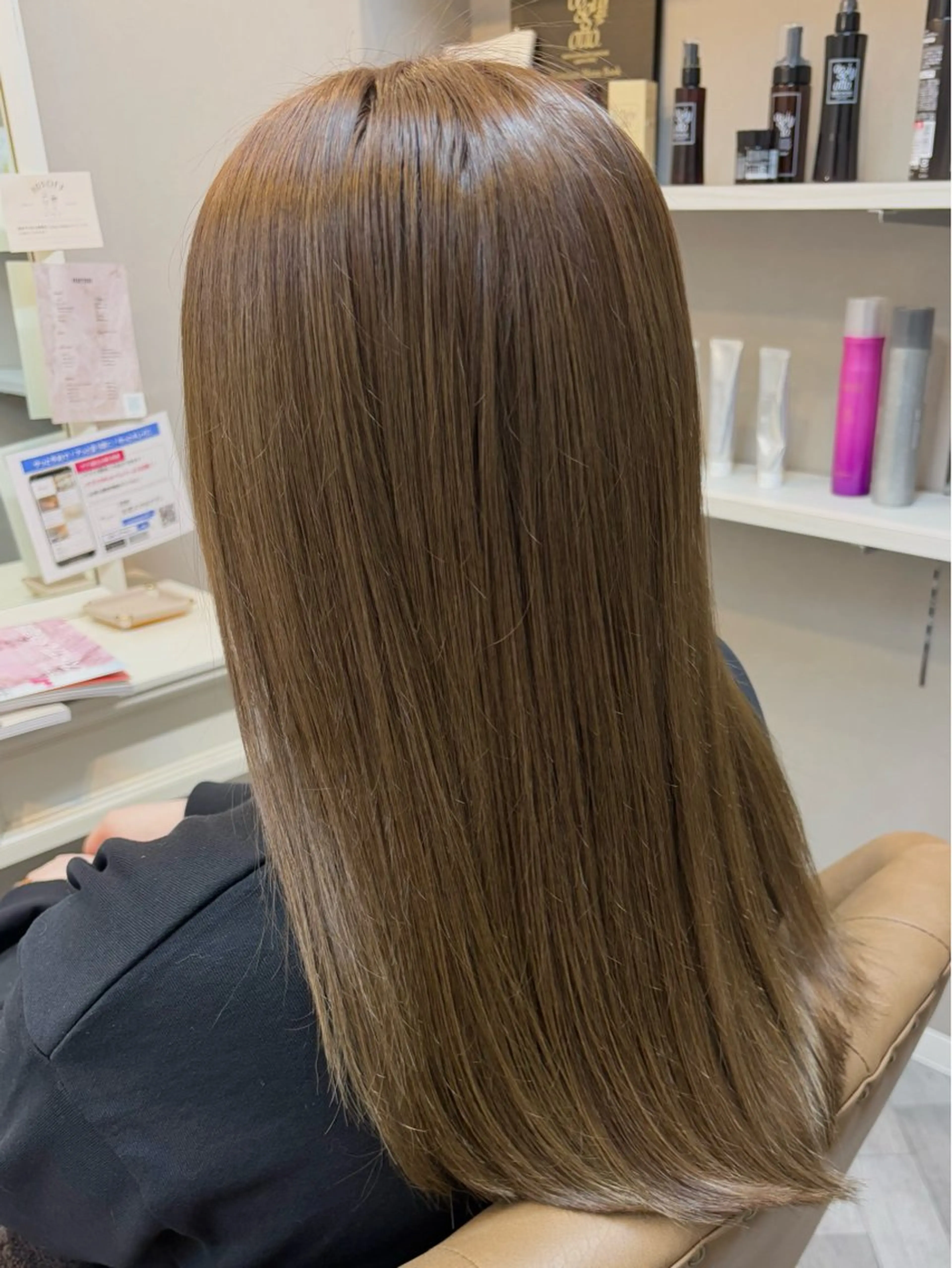 カラー ヘアカラー hair&spa Kiwi  ちひろのヘアスタイル