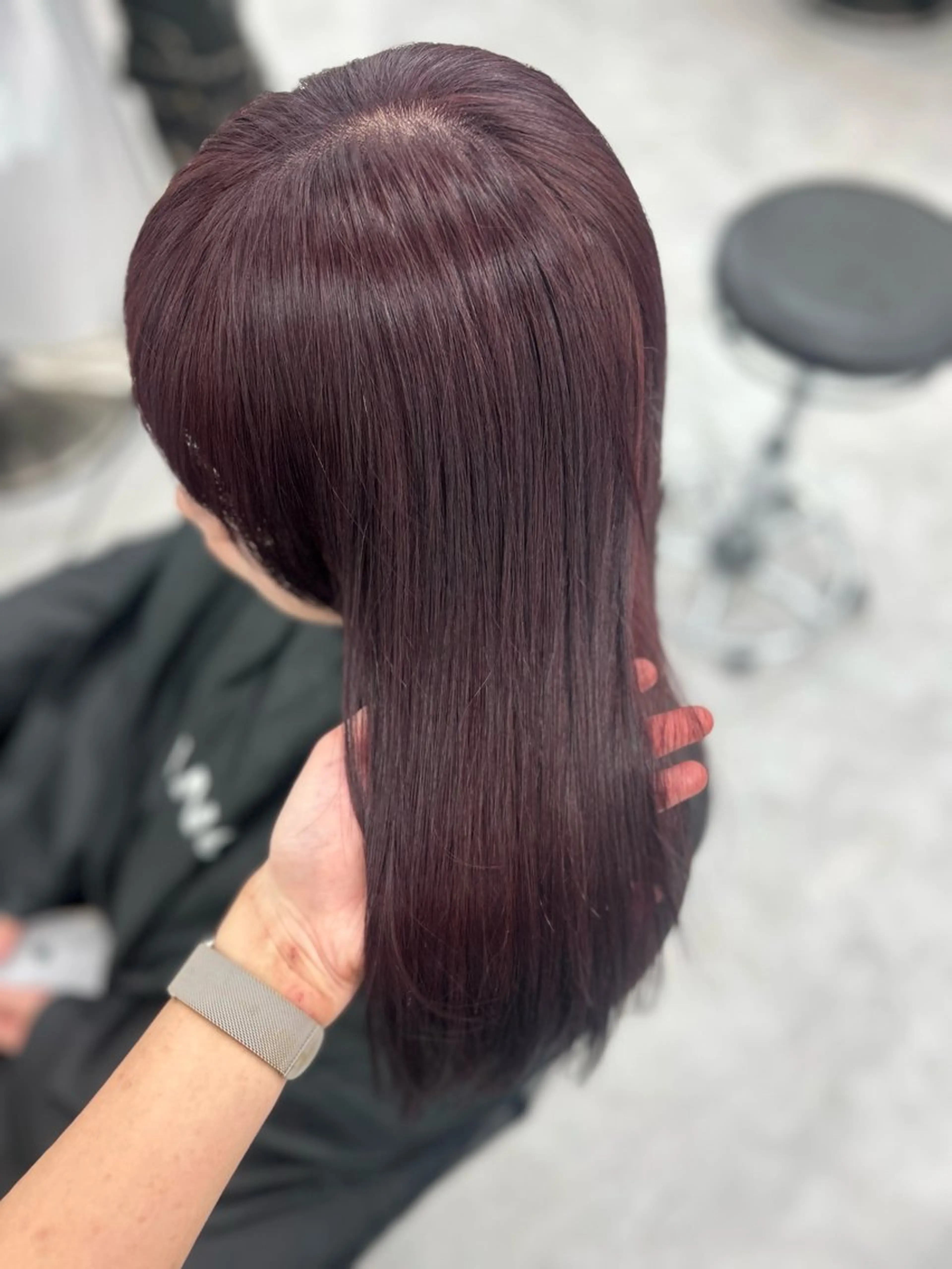 セミロング 🥀艶髪/似合わせ 暖色/まな🥀のヘアスタイル