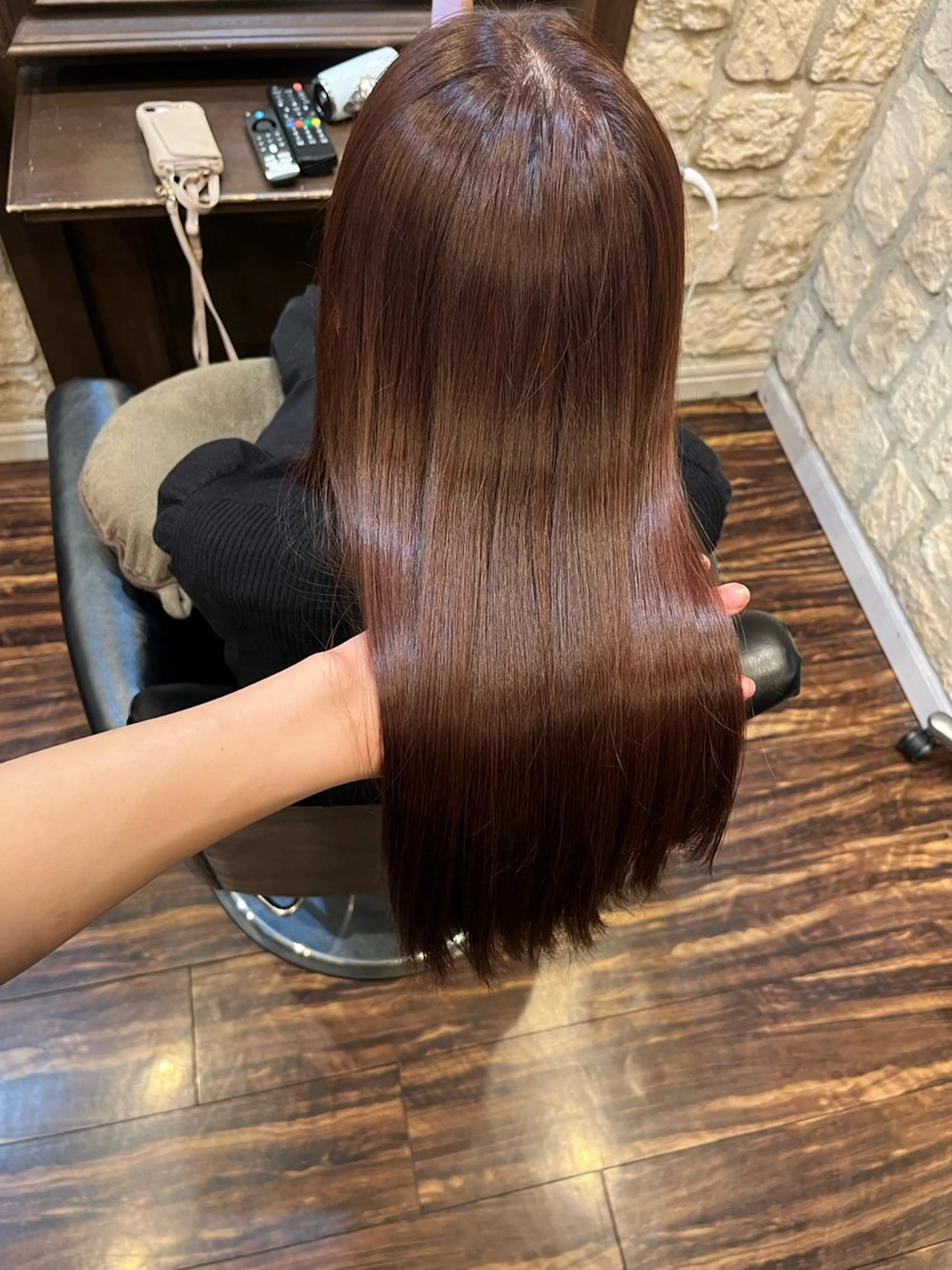 ロング 大城 統也のヘアスタイル