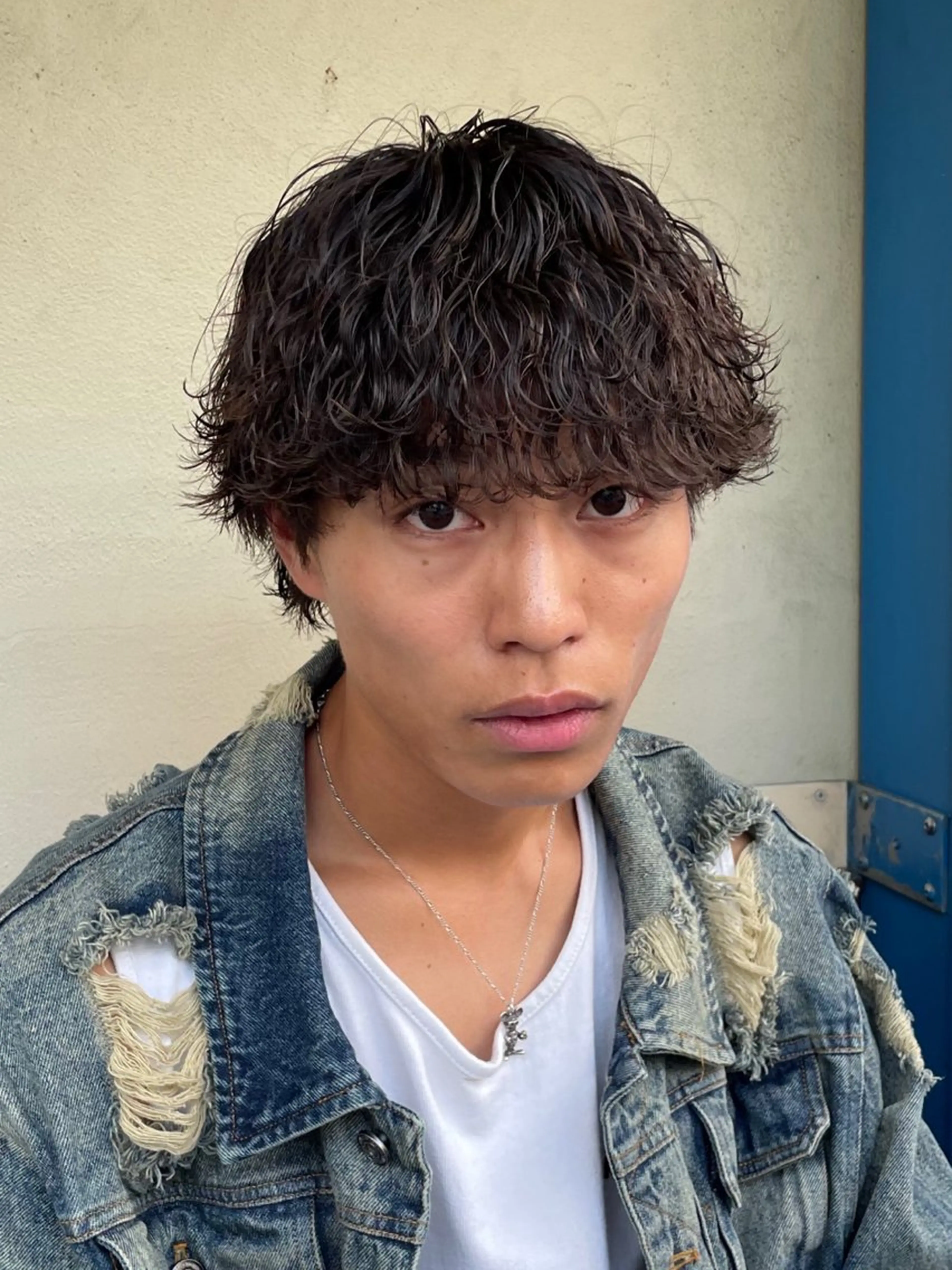 パーマ 八十川 佑斗のヘアスタイル