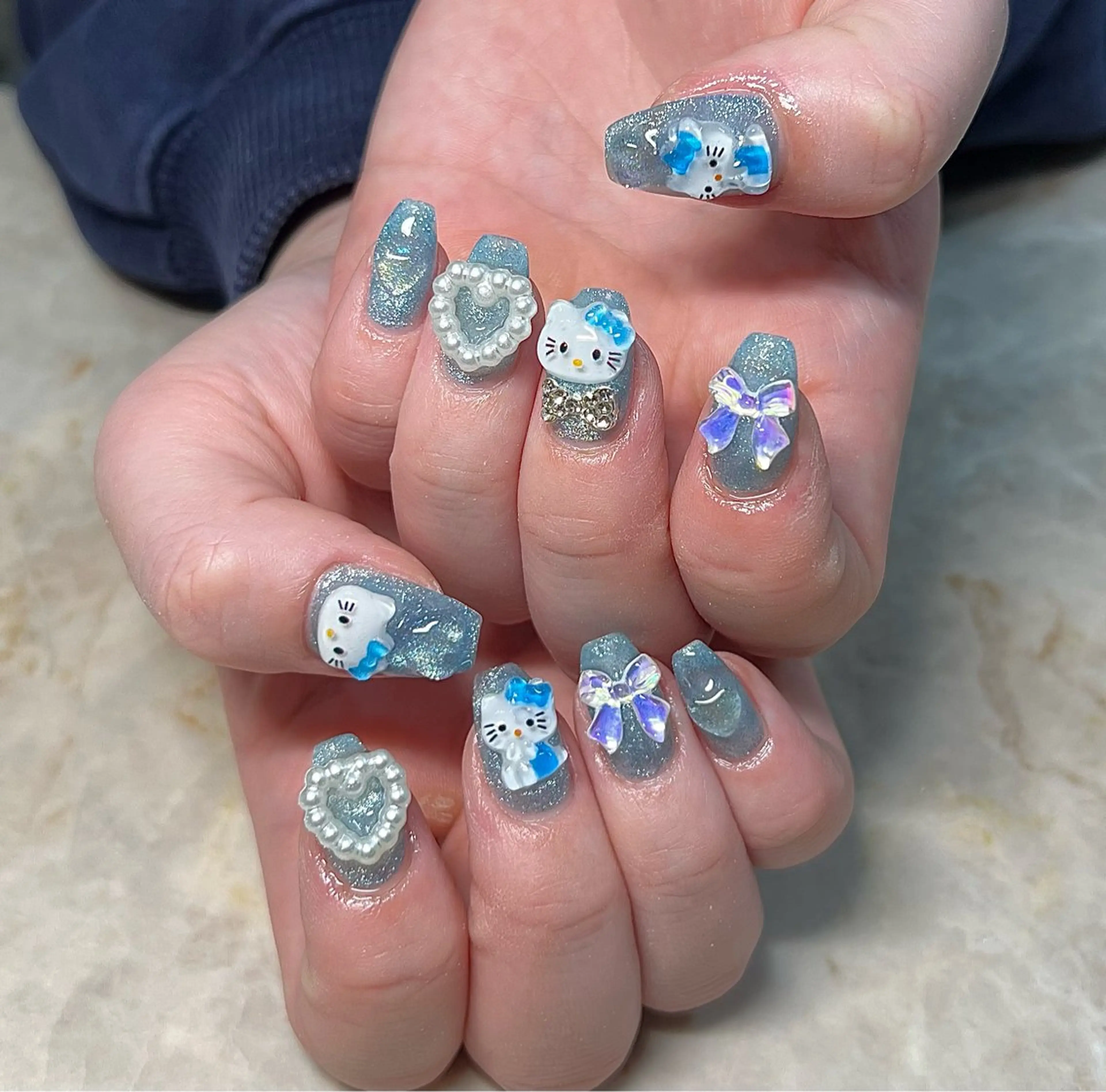 ネイル 持ち込み ハンドネイル 鶴田୨ৎmaison de NALIのネイルデザイン