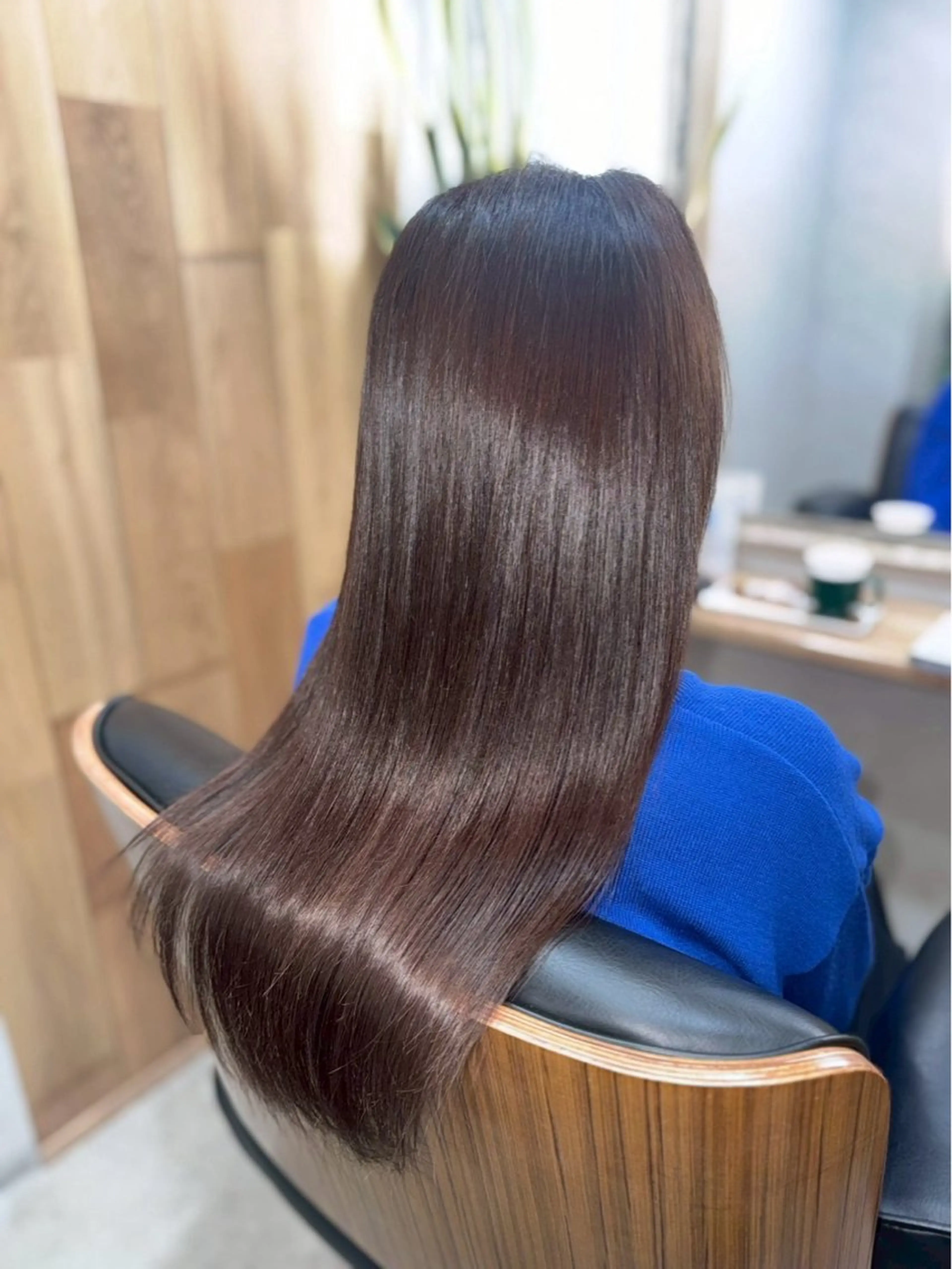 ロング カット トリートメント 白鳥 正孝のヘアスタイル