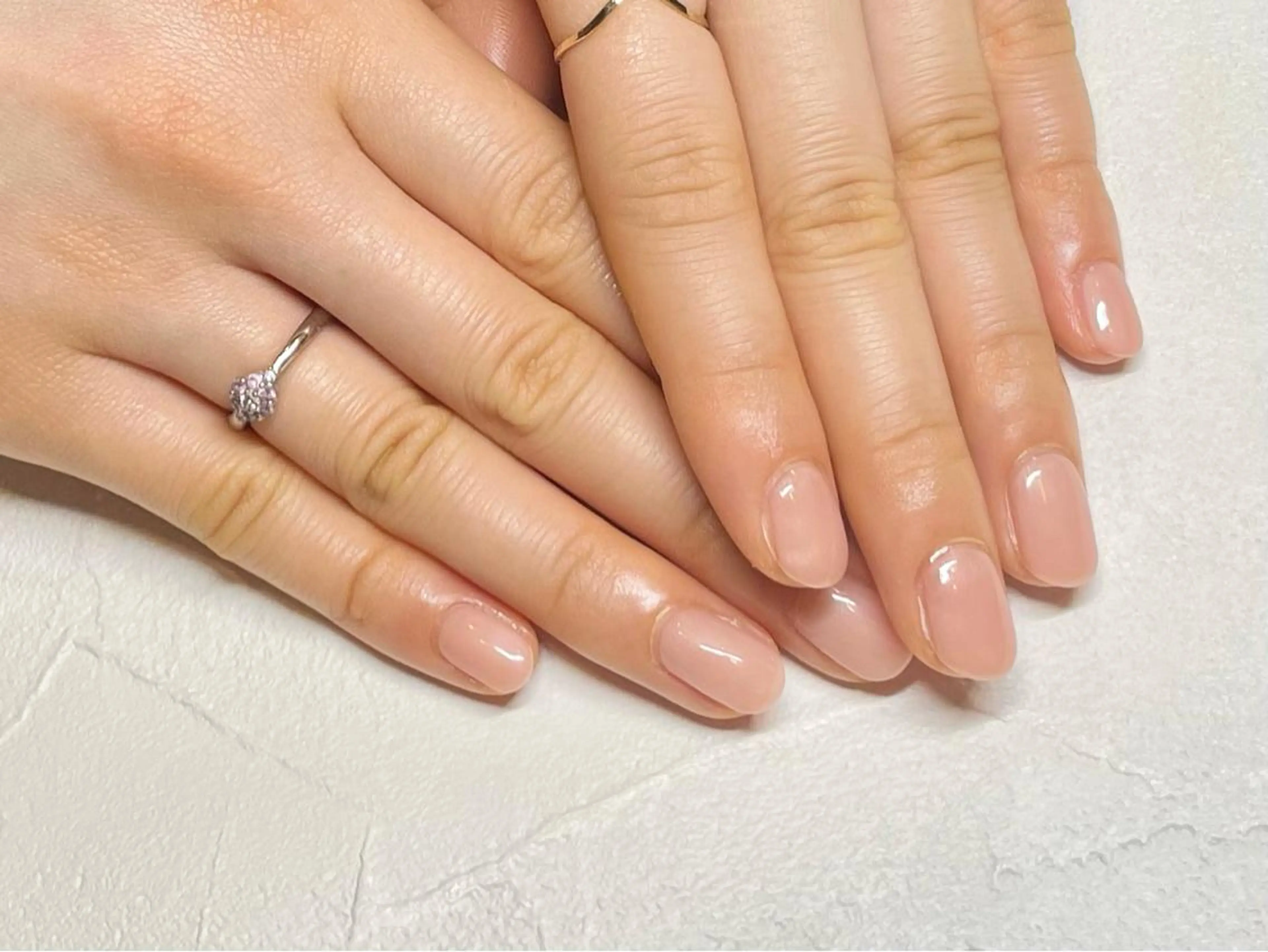 ネイル ワンカラーネイル ささき れいなのネイルデザイン