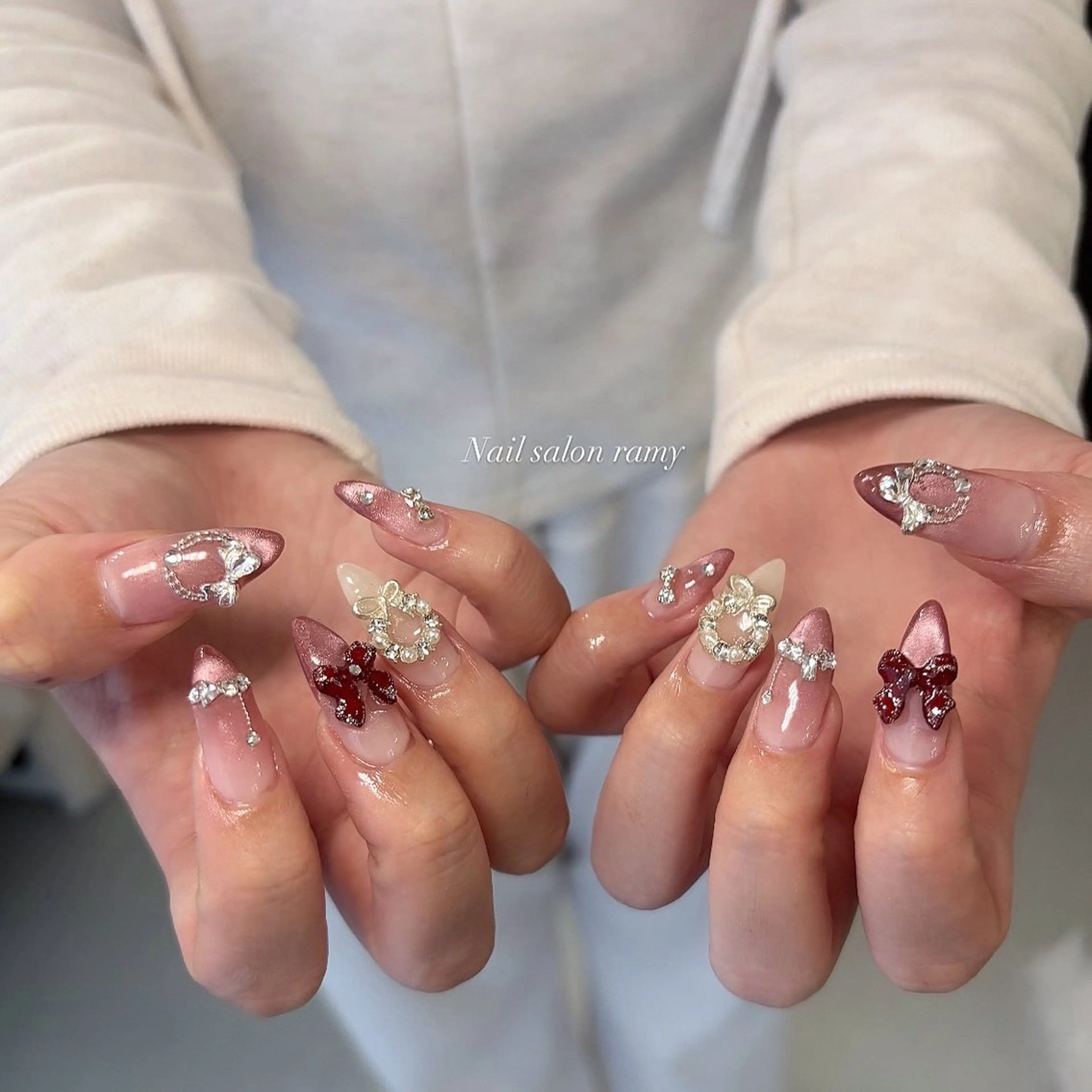 ネイル ハンドネイル Nail salon ramyのマツエク・マツパデザイン