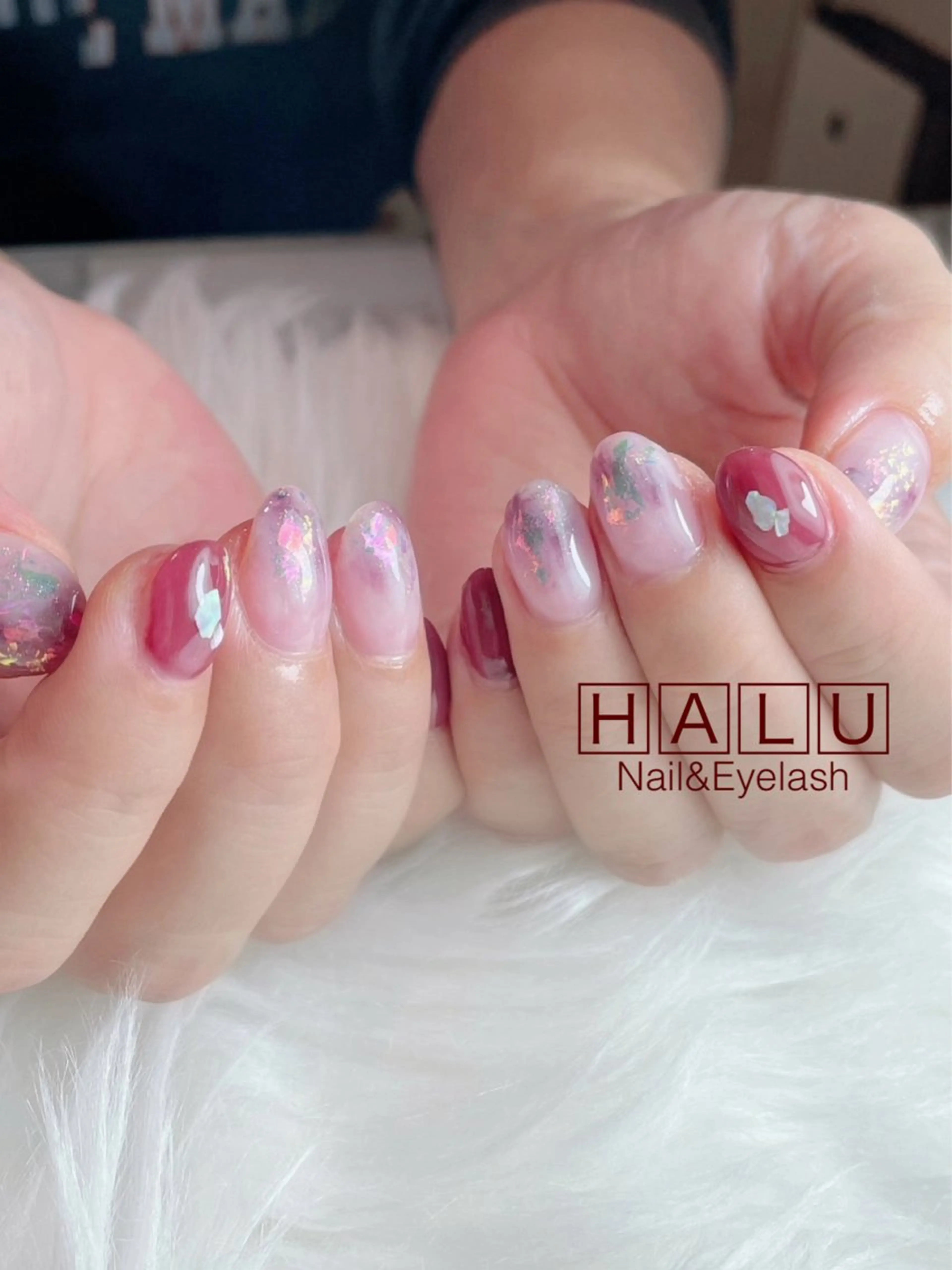 ネイル ニュアンスネイル HALU ハルのネイルデザイン