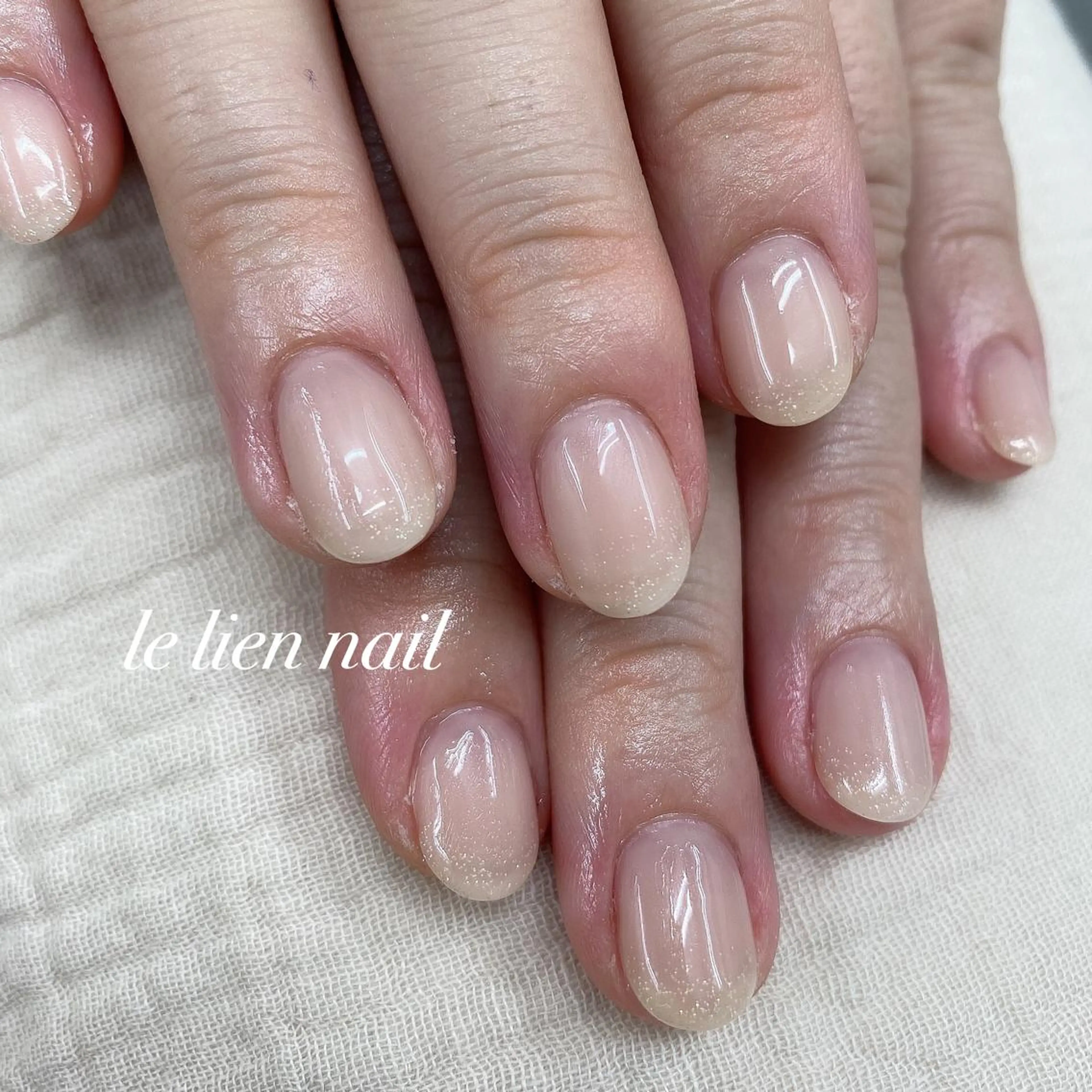 ネイル ラメ(グリッター) le lien nailのネイルデザイン