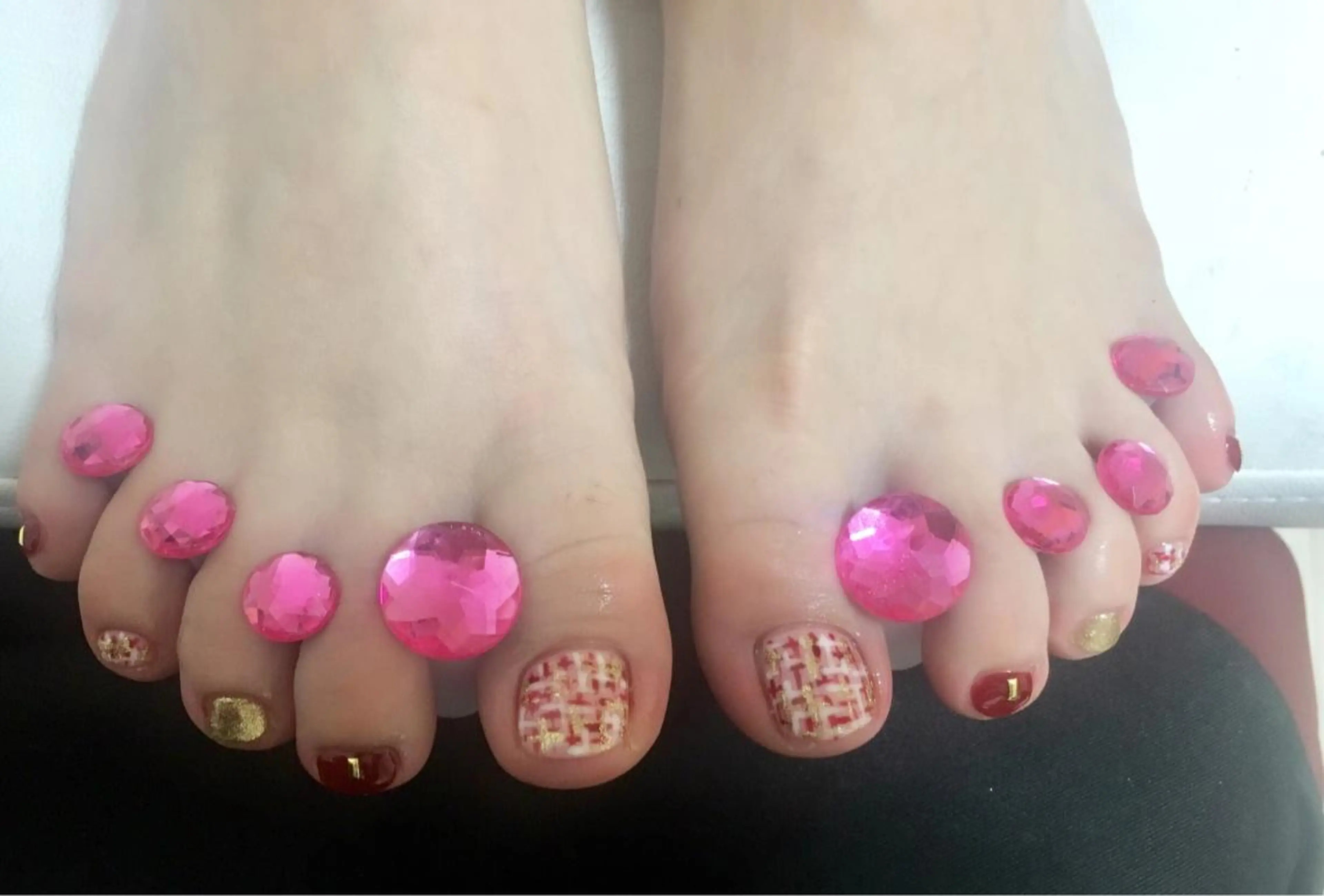 ネイル ツイードネイル luana nailのネイルデザイン