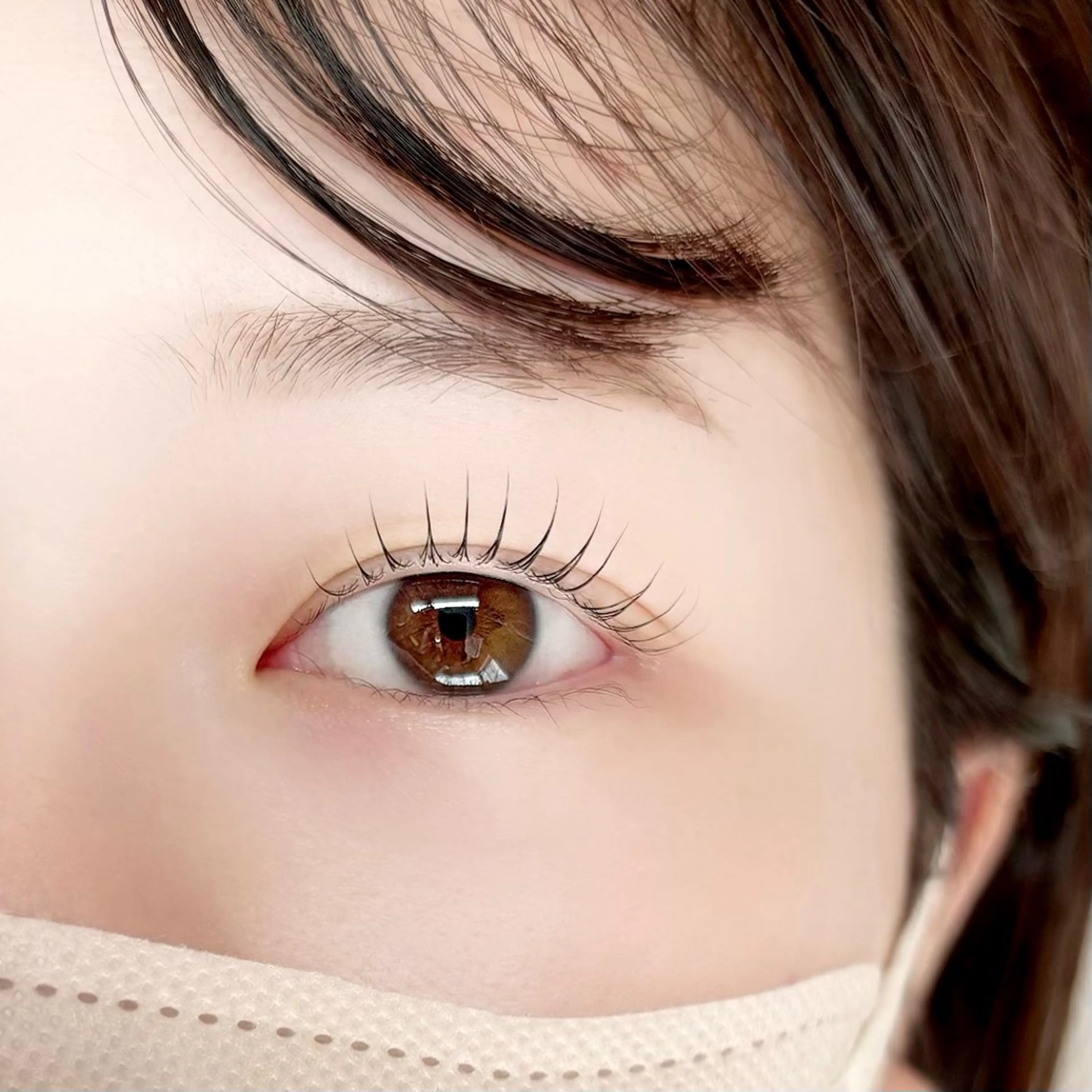 高持続まつ毛パーマの写真