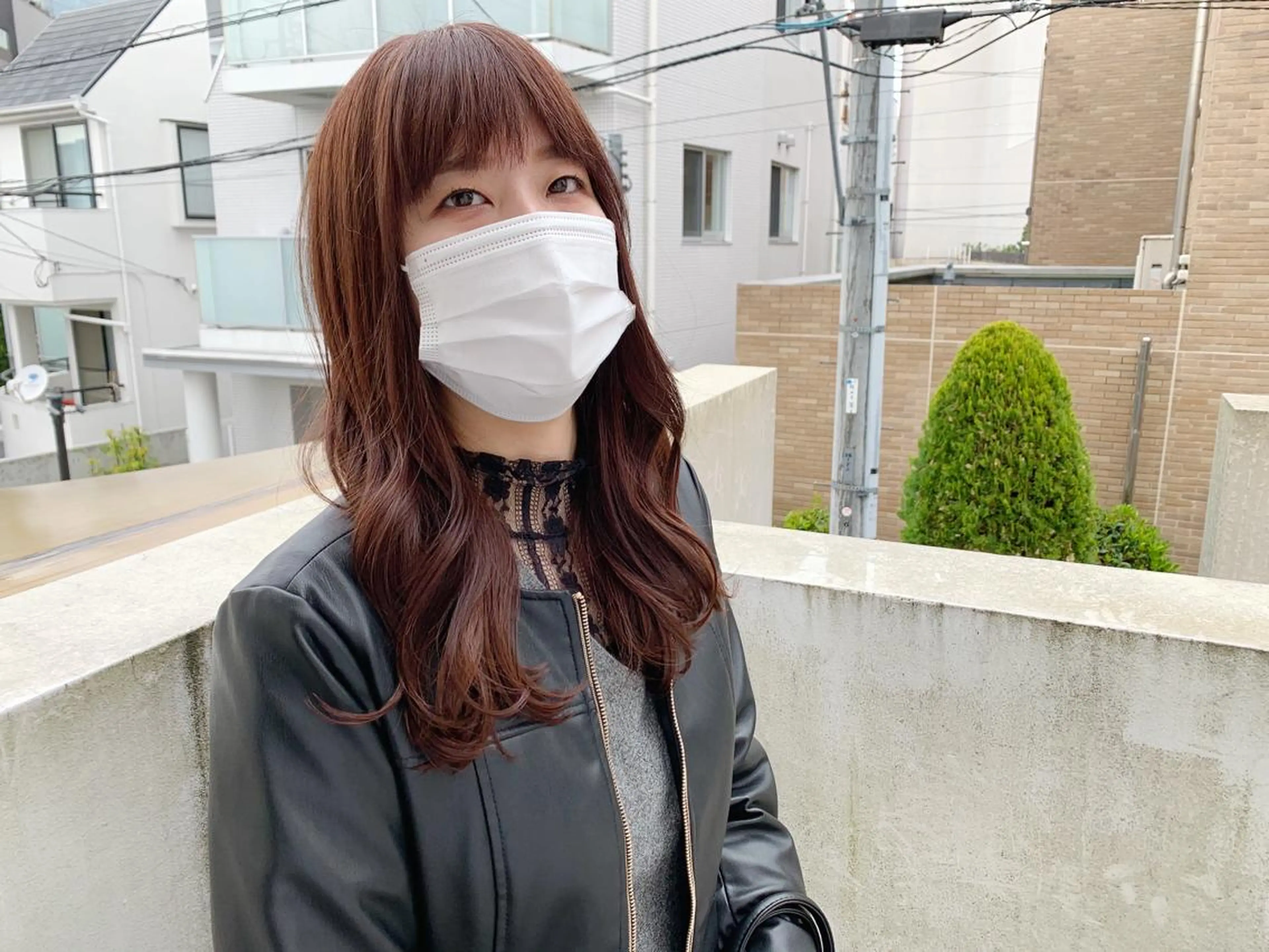 セミロング カラー カット ヘアカラー トリートメント タカハシ ハヤトのヘアスタイル