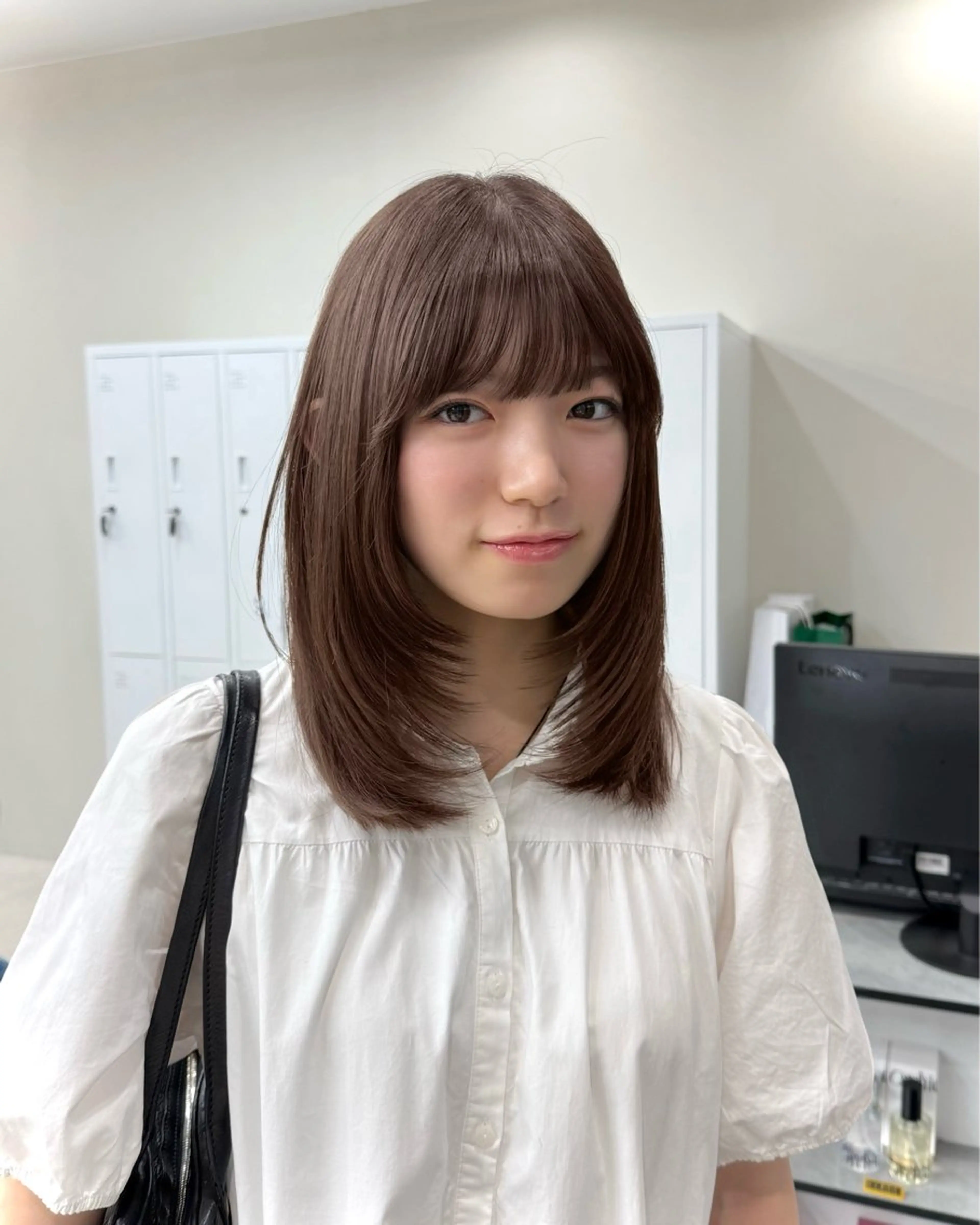 ミディアム ミディアムレイヤー レイヤーカット ボブ/レイヤー /sora🌙✨️のヘアスタイル