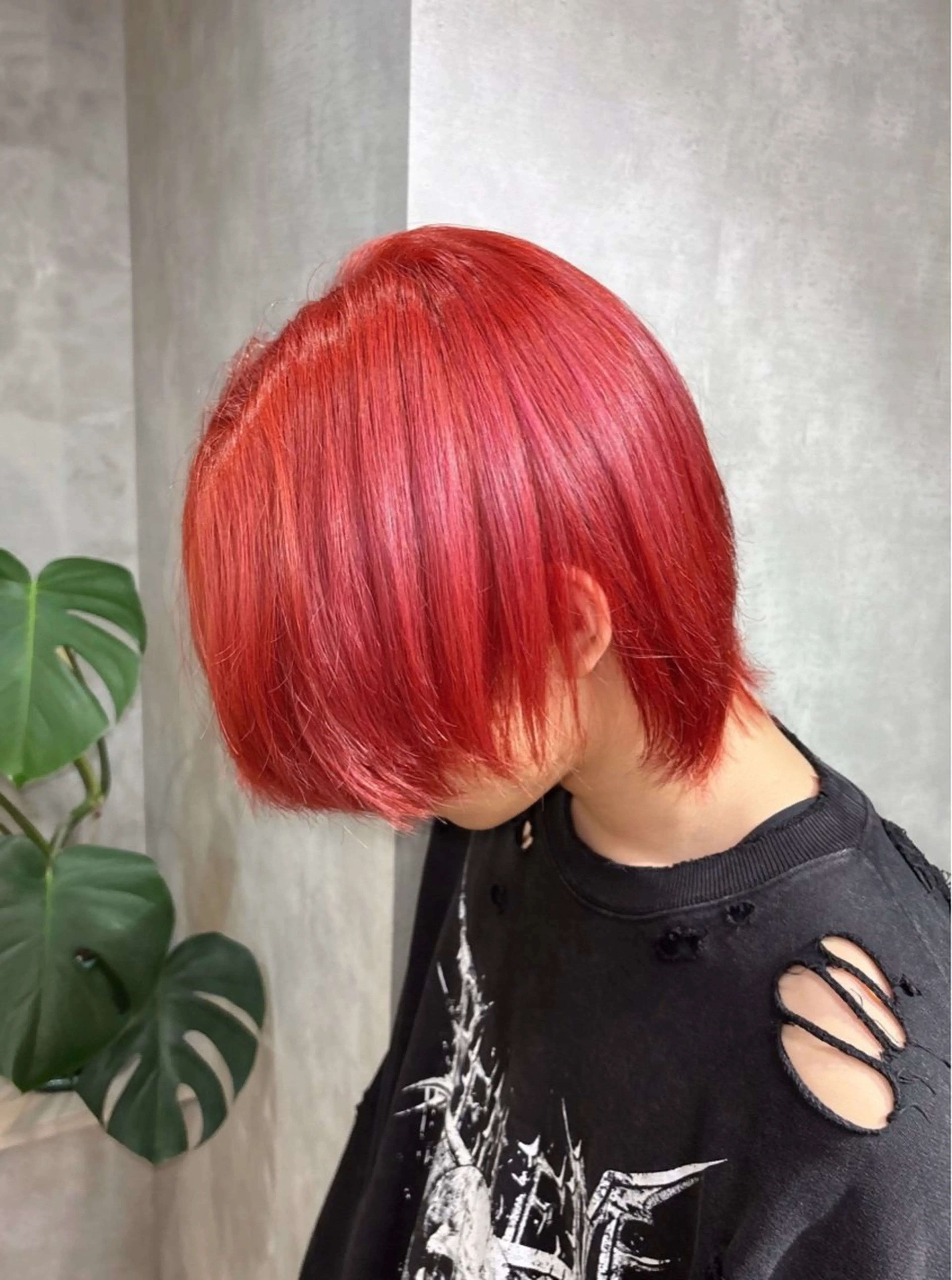 ショート カラー ヘアカラー 心斎橋難波/カラー ココロのヘアスタイル