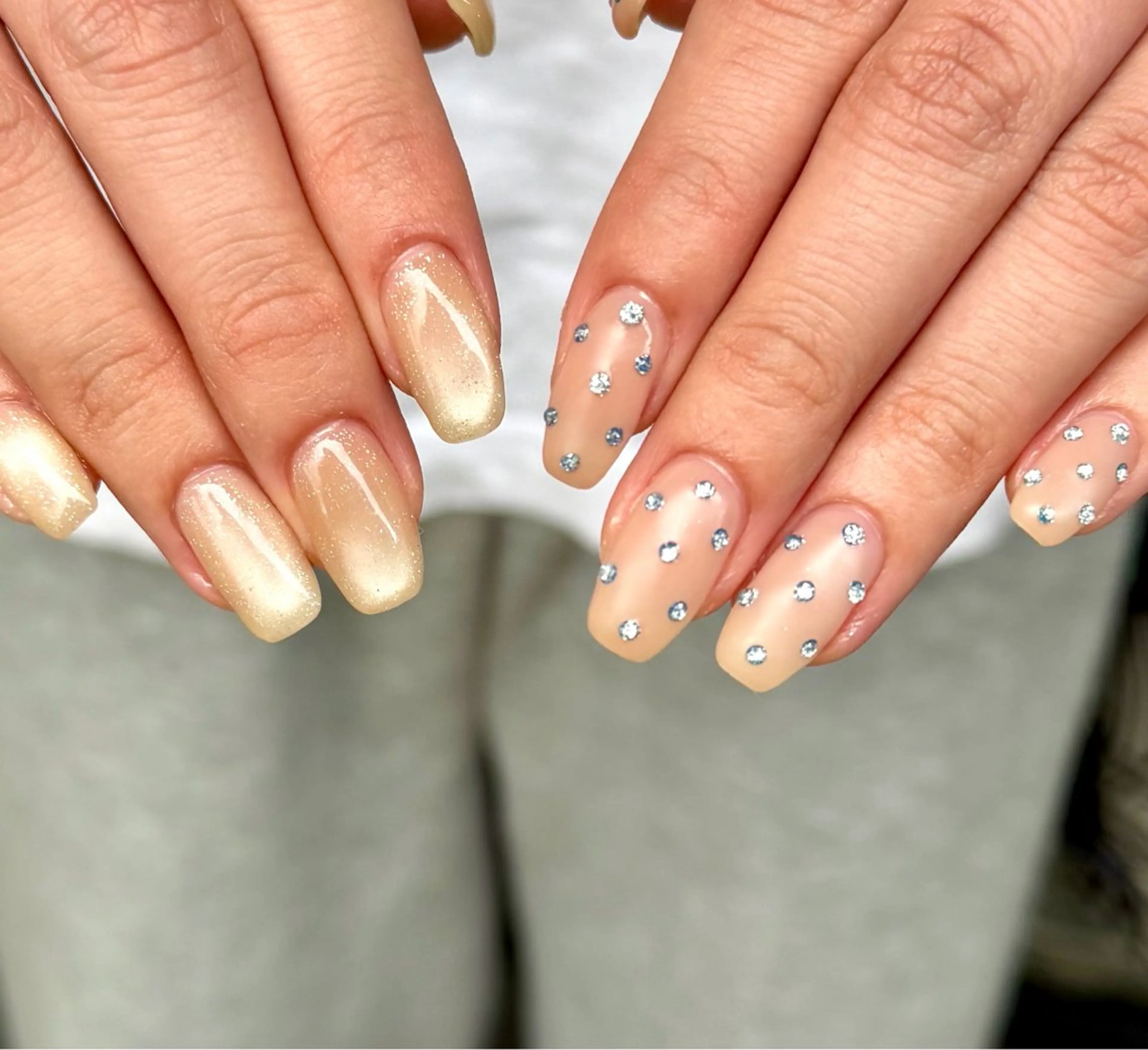 ネイル ドット マットネイル ハンドネイル HazeGrass NAILのネイルデザイン