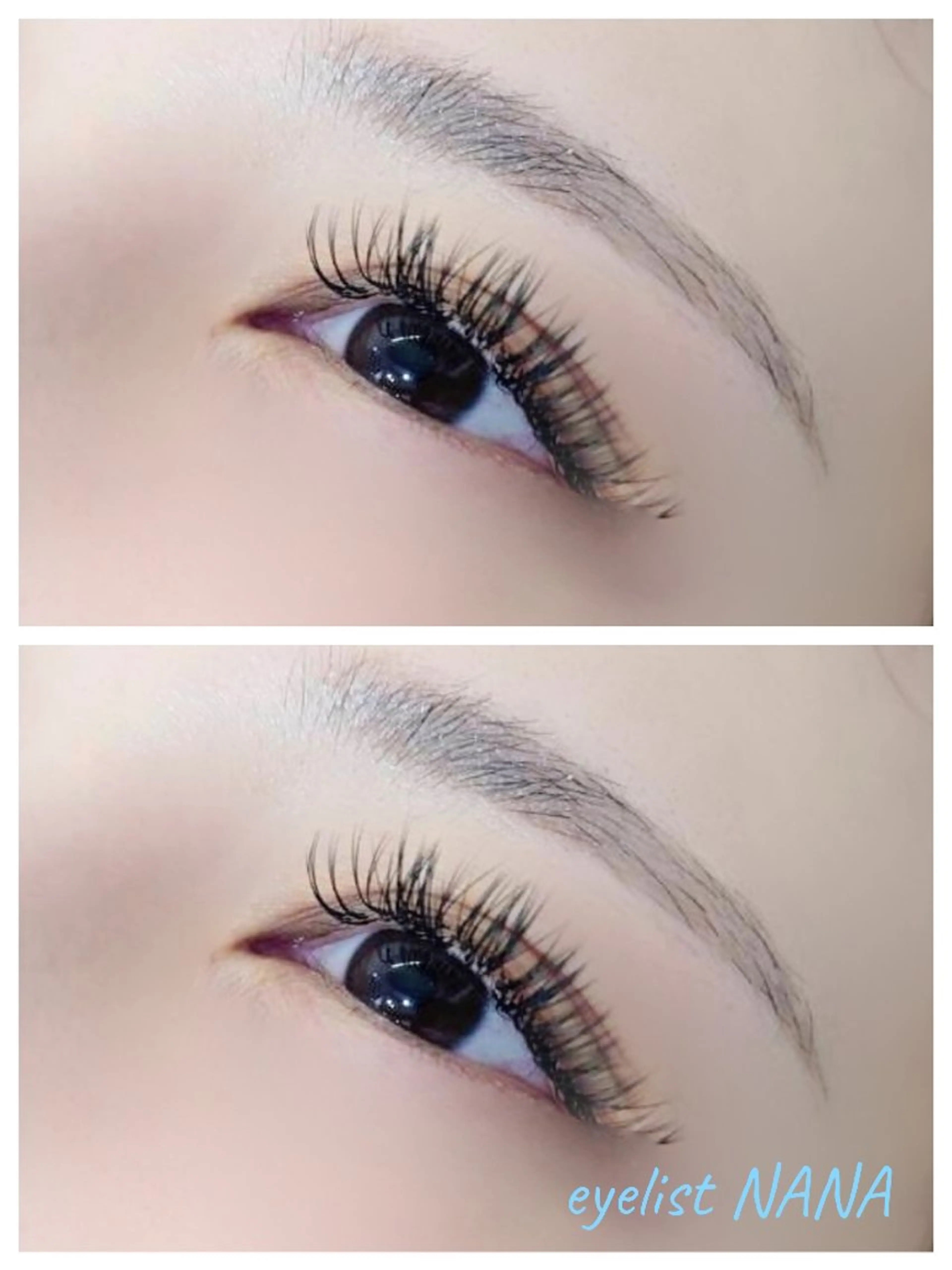 【マツエク 華やかさUP】フラットラッシュ 140本(選べるCT付♪）の写真