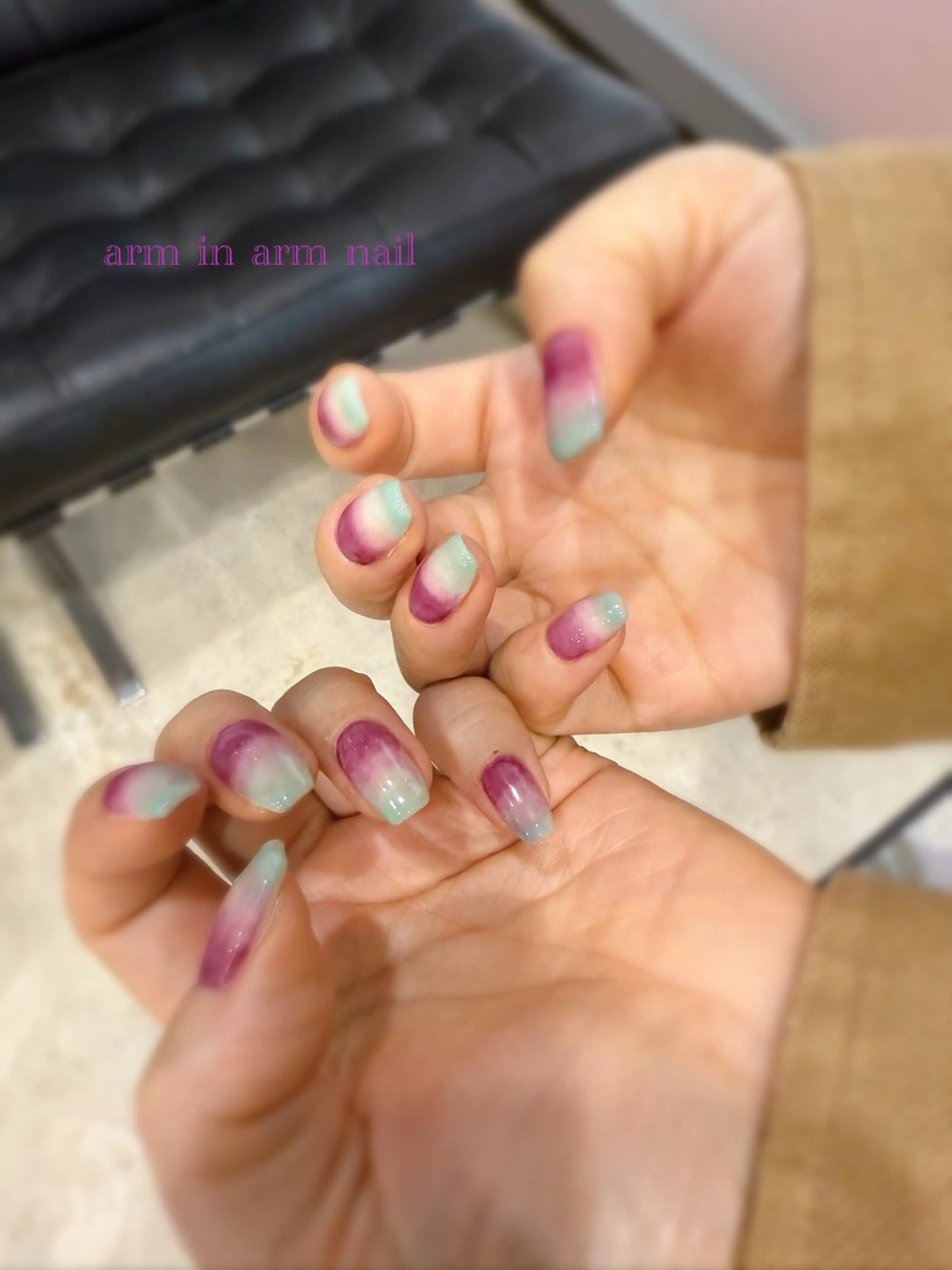 ネイル arm in arm ︎✿Yamamotoのマツエク・マツパデザイン