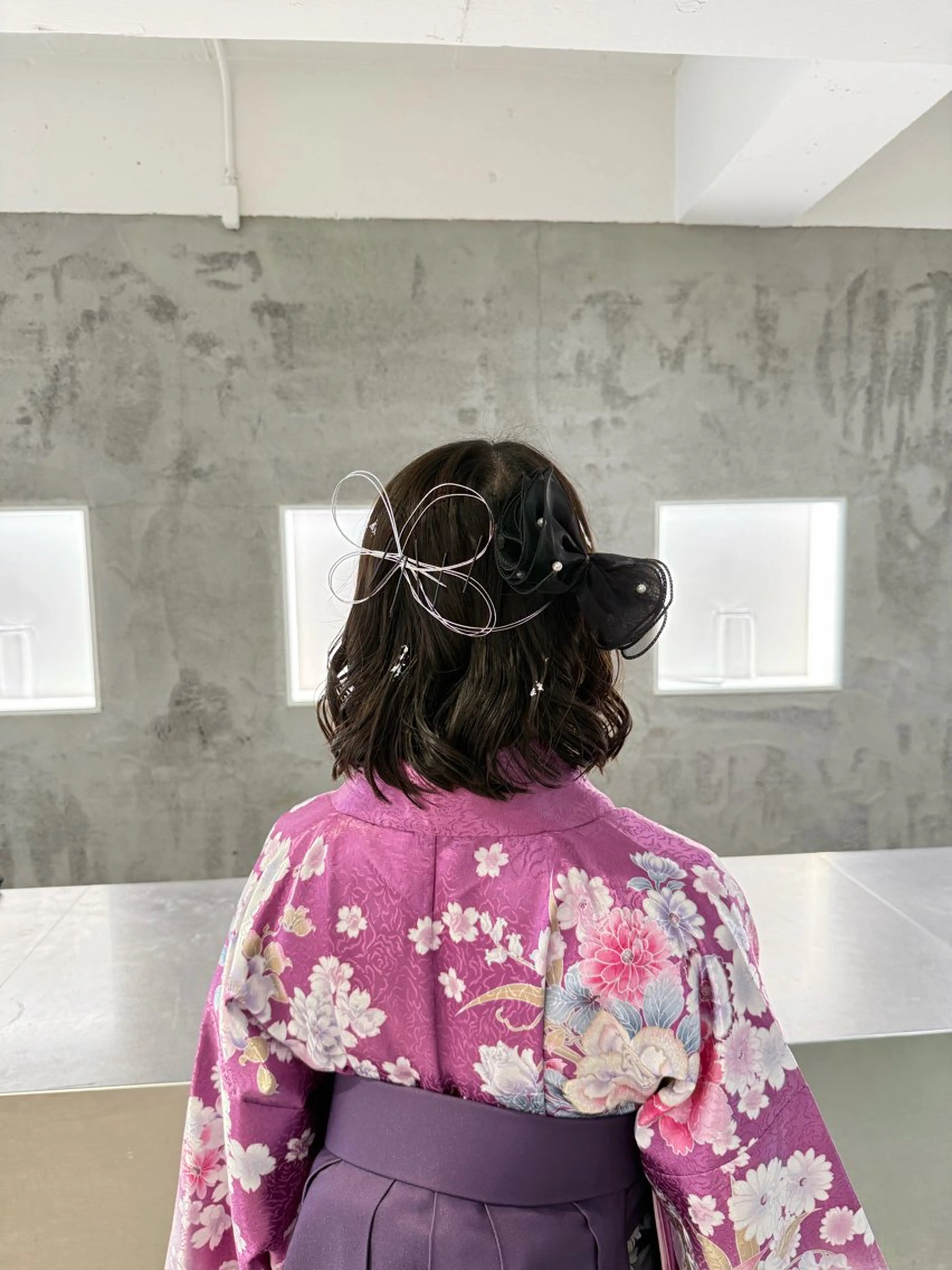 着付け アレンジ/艶髪/ 艶カラー/koumeのヘアスタイル