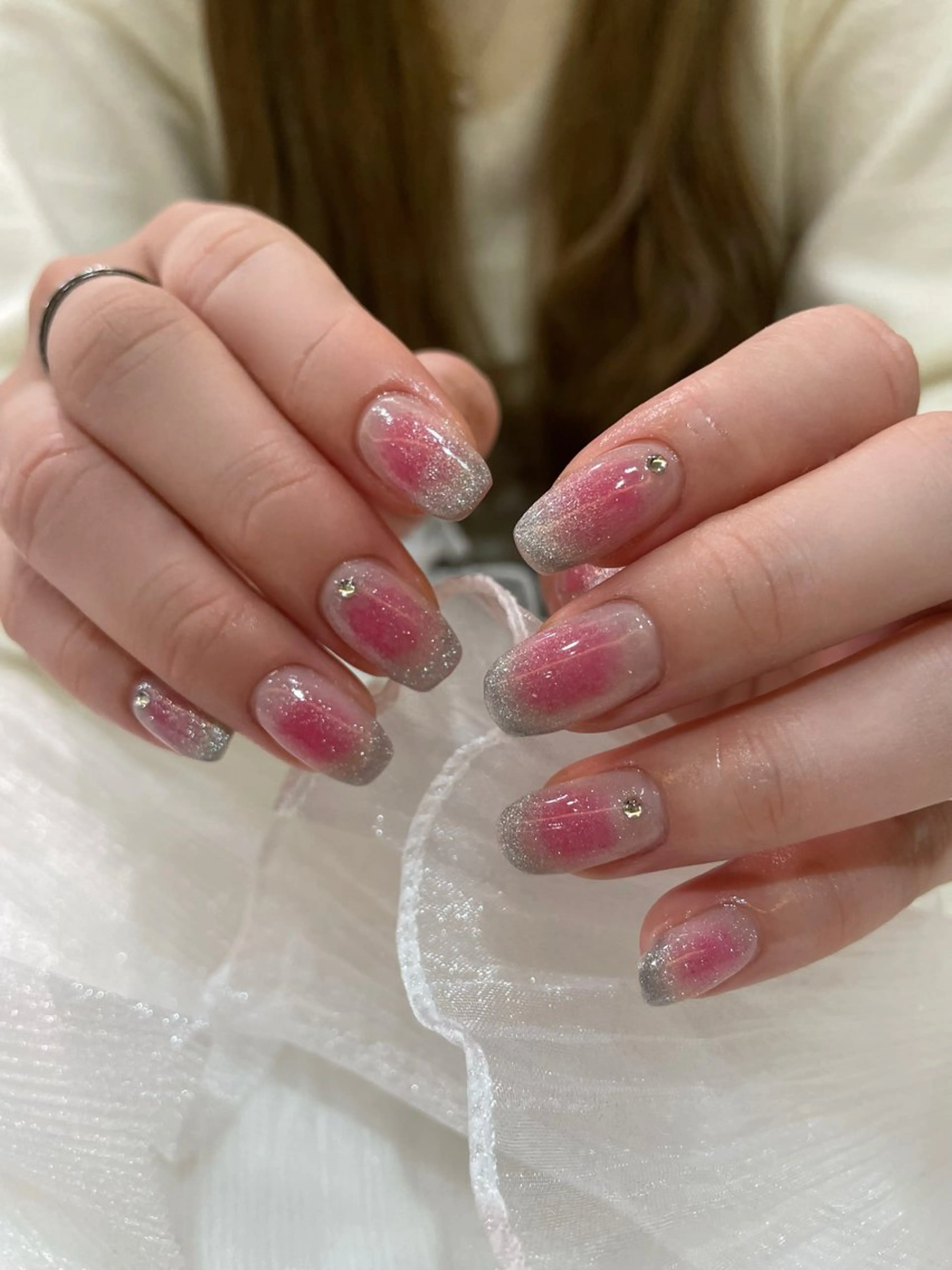 ネイル ‪るか/‪透明感 カラー/アレンジのヘアスタイル