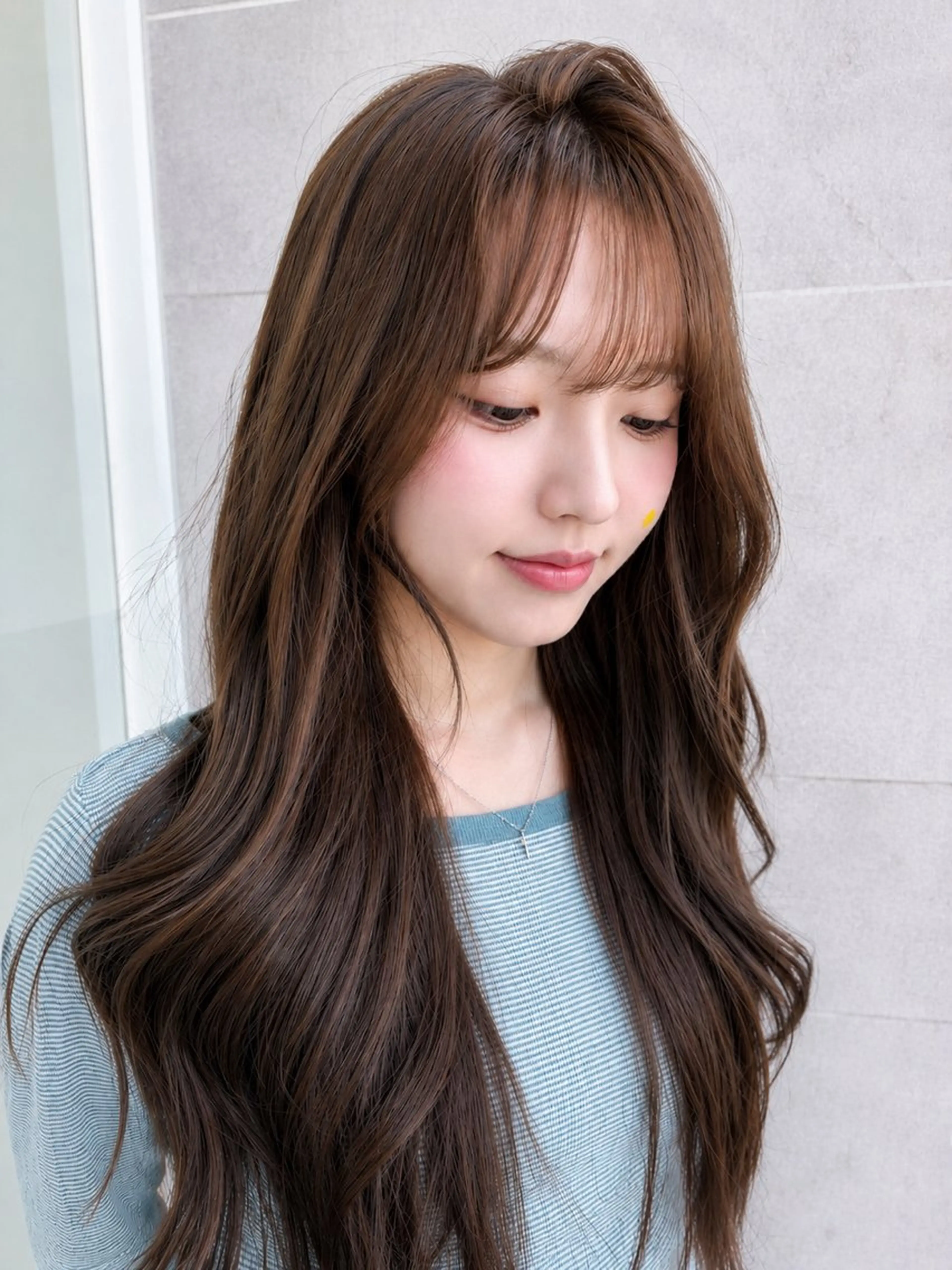 ロング カラー ヘアカラー momo/エクステ /透明感カラー🎀のヘアスタイル