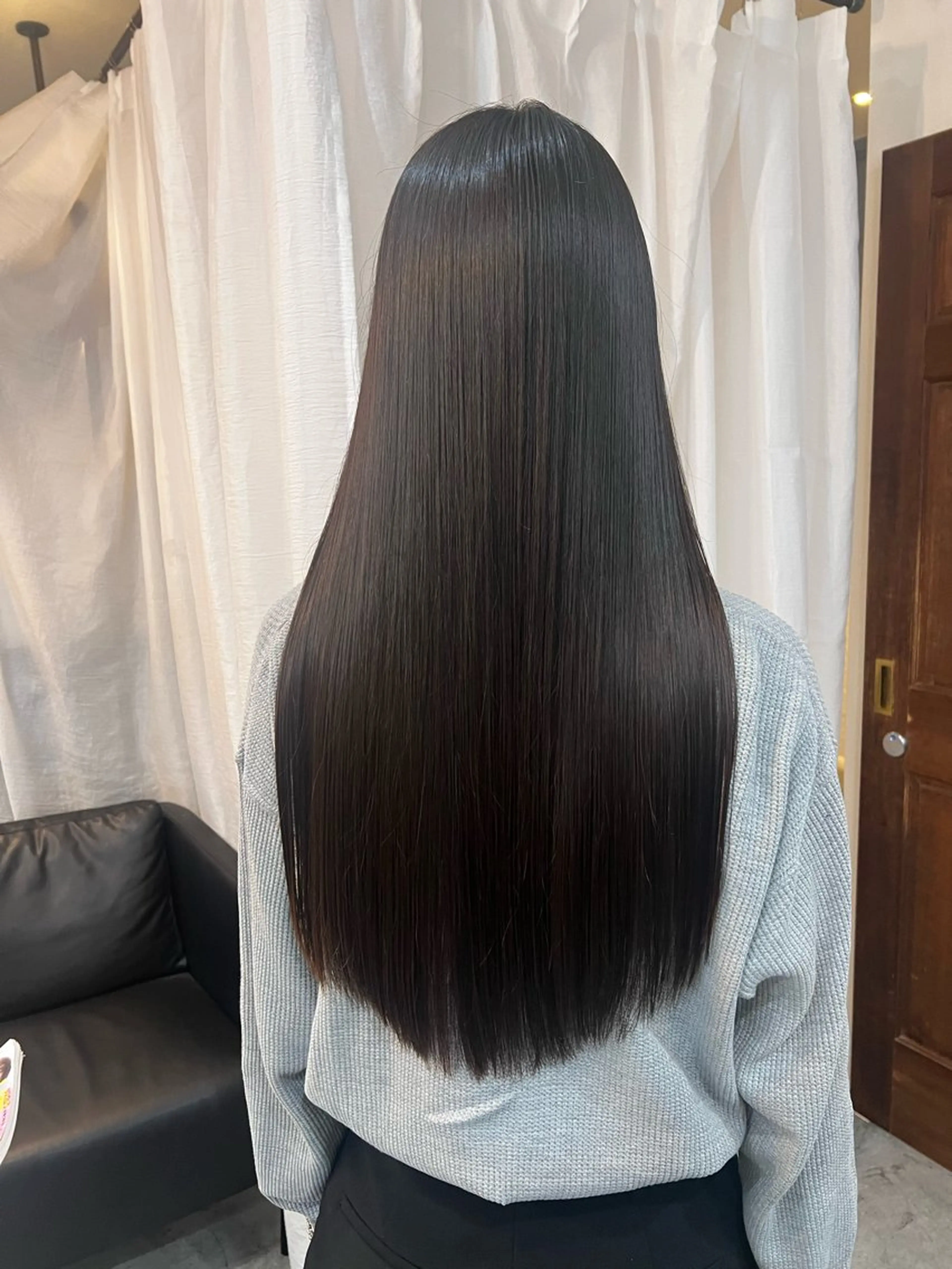 ロング カット 縮毛矯正 髪質改善／艶髪 💎Ryoka💎のヘアスタイル