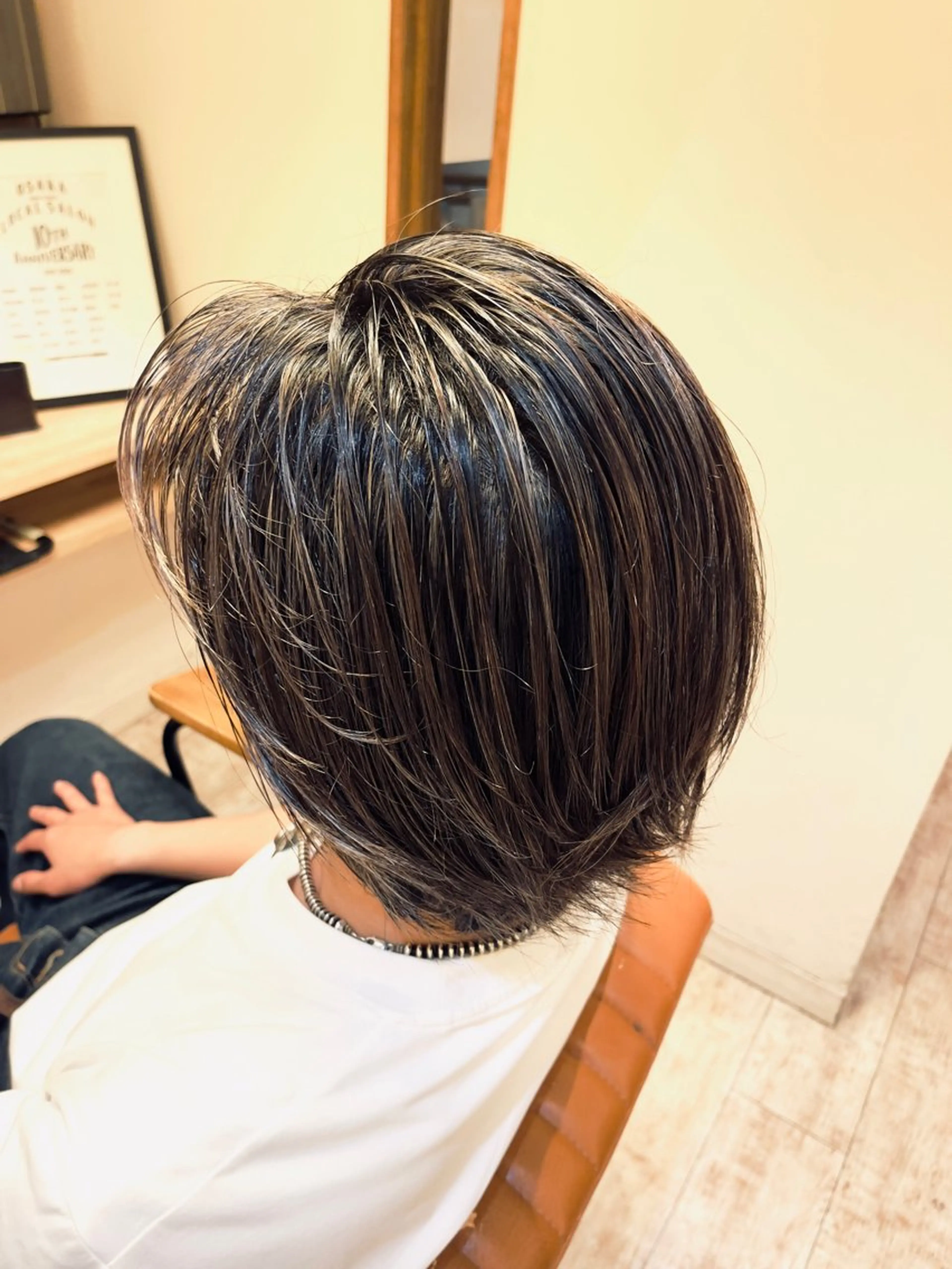 カラー メンズ 髪質改善 十河　勇作のヘアスタイル