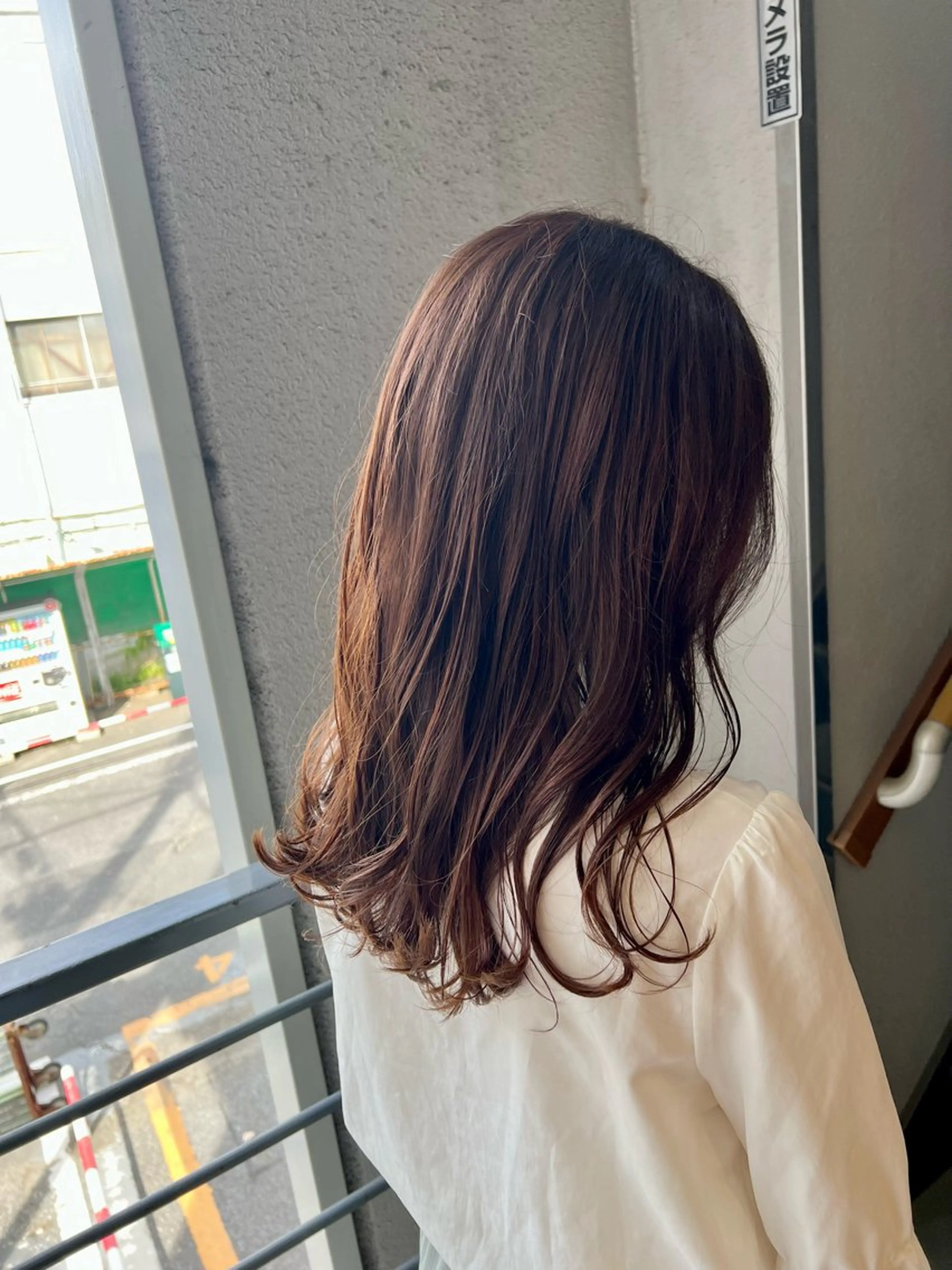 セミロング レイヤーカット カット ヘアカラー トリートメント Kazu .Kのヘアスタイル