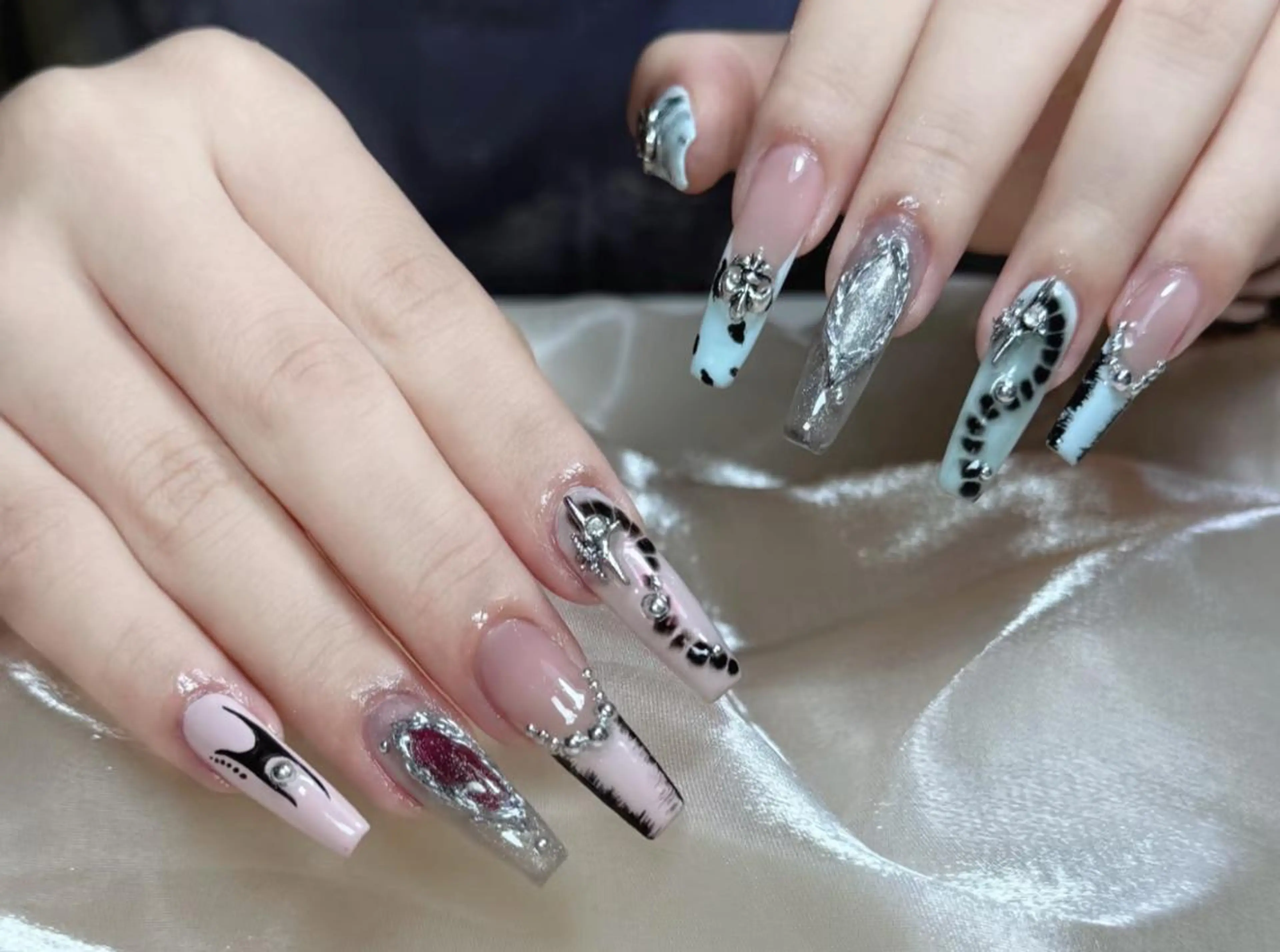 ネイル ハンドネイル By moonネイル 🌷ワンホン/韓国風のネイルデザイン