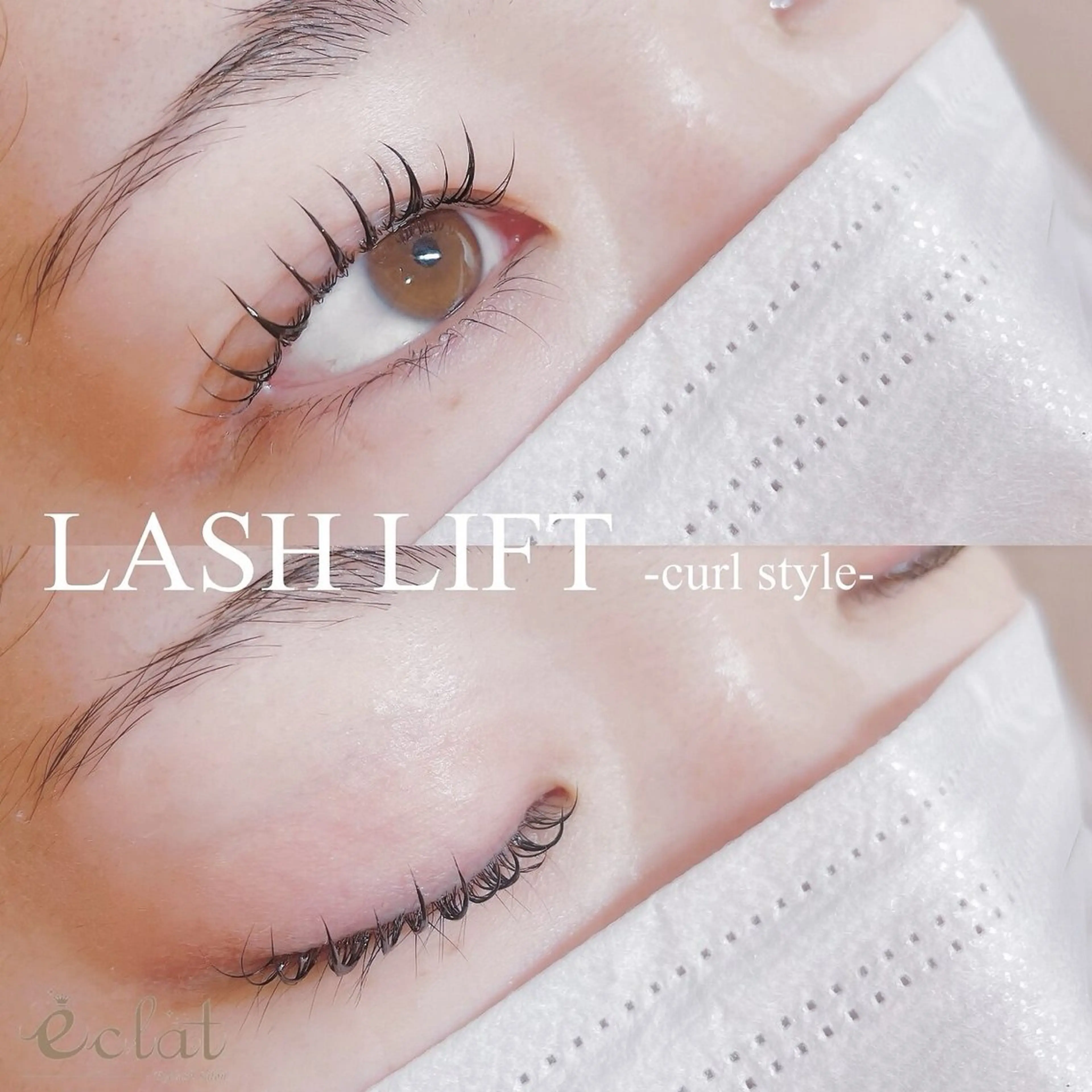 マツエク・マツパ eclat【エクラ】 桃のマツエク・マツパデザイン