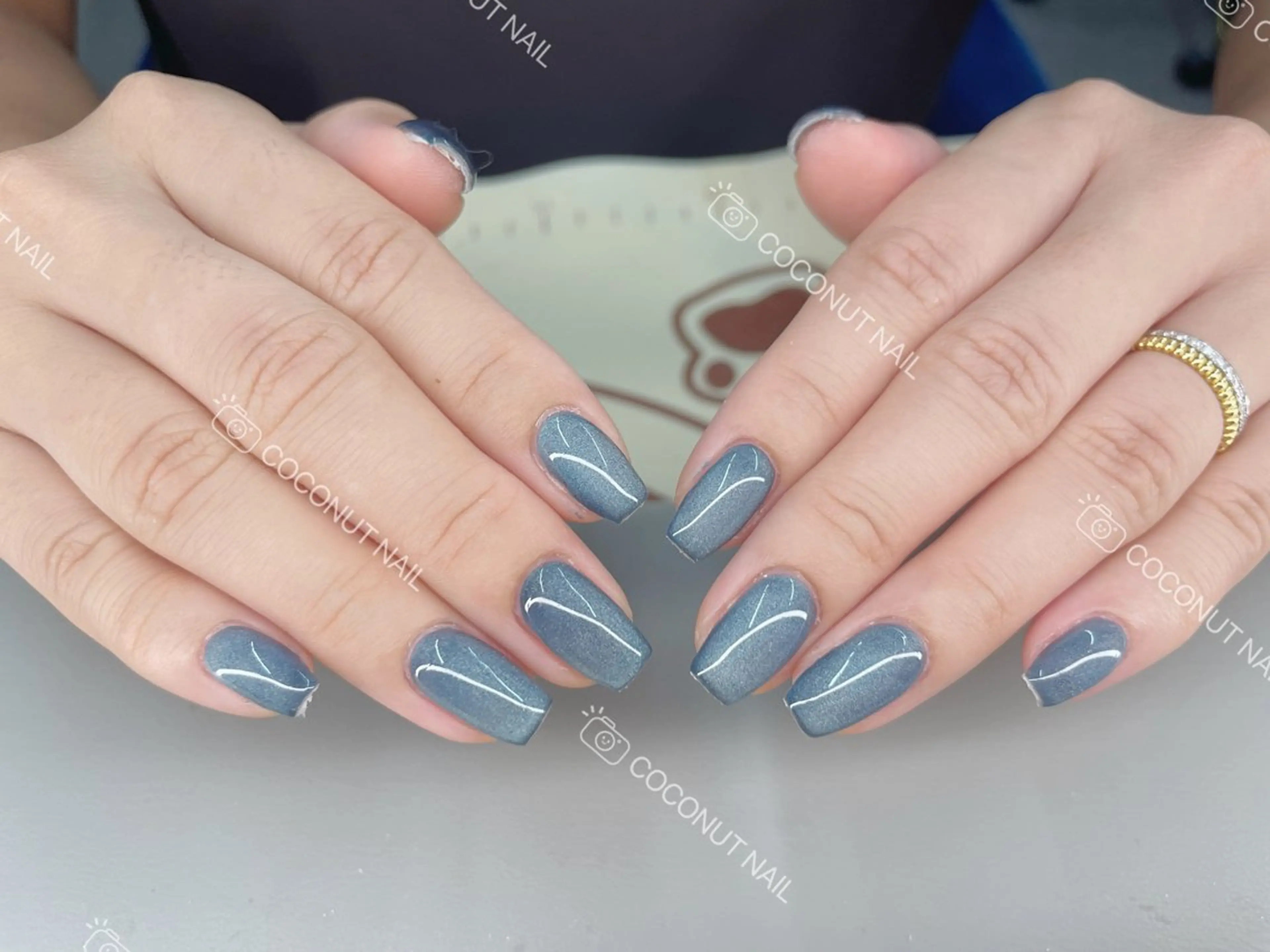 ネイル ハンドネイル 神田 ココナッツのネイルデザイン