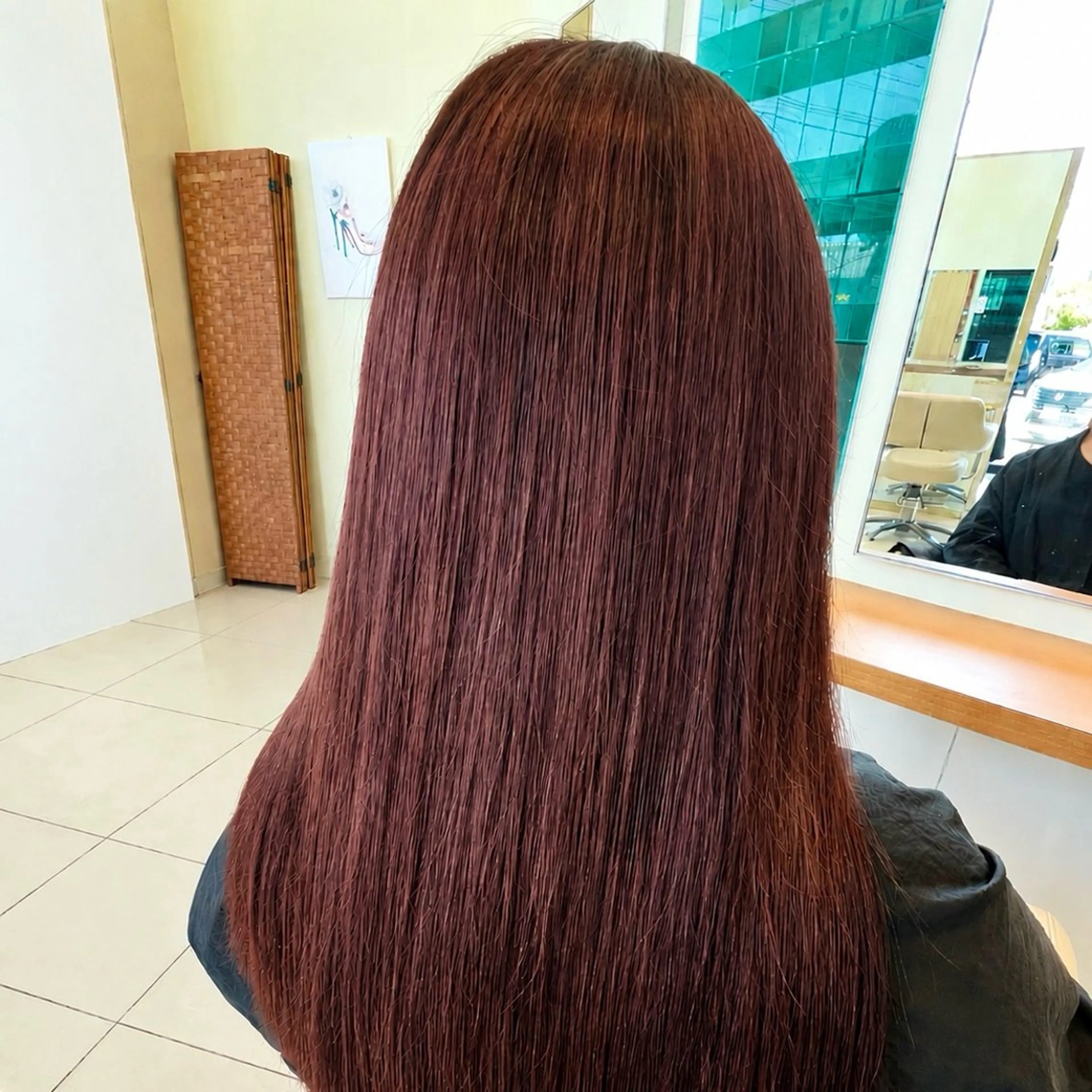 ロング カラー ヘアカラー トリートメント Yui/ 透明感カラー/浜松のヘアスタイル