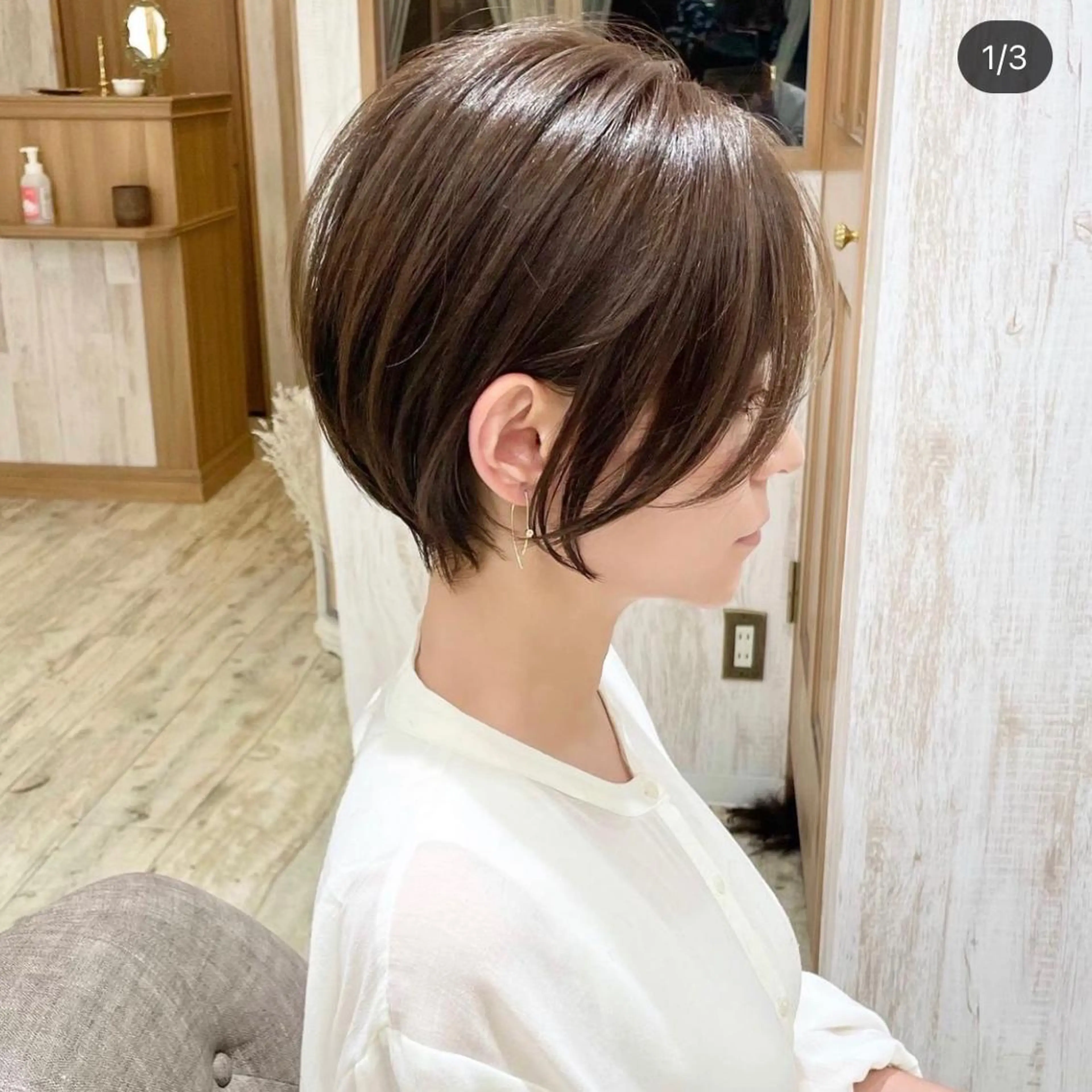 ショート 小野 明日香のヘアスタイル