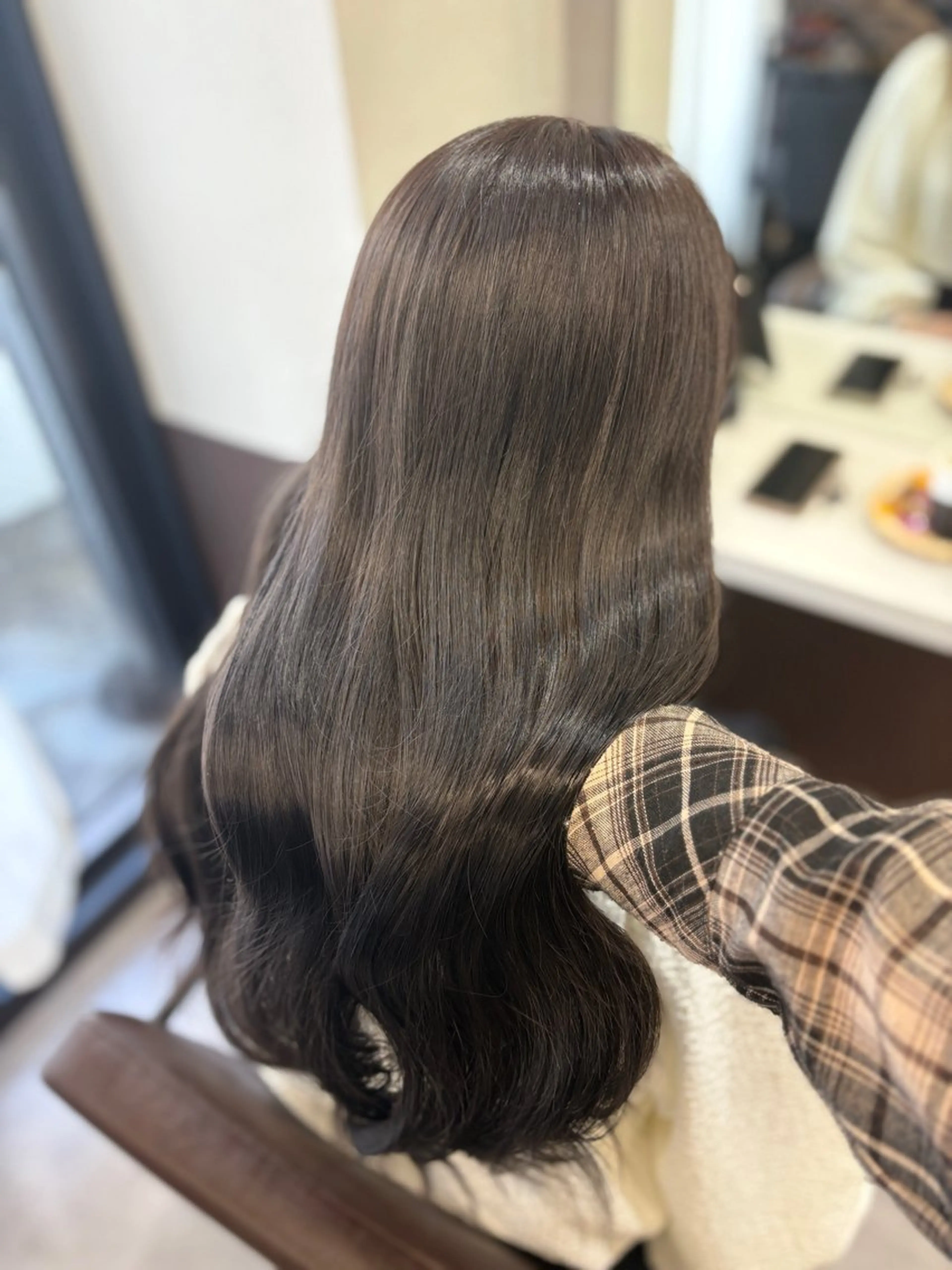 ロング カラー 韓国×髪質改善カラー 💎hinaのヘアスタイル