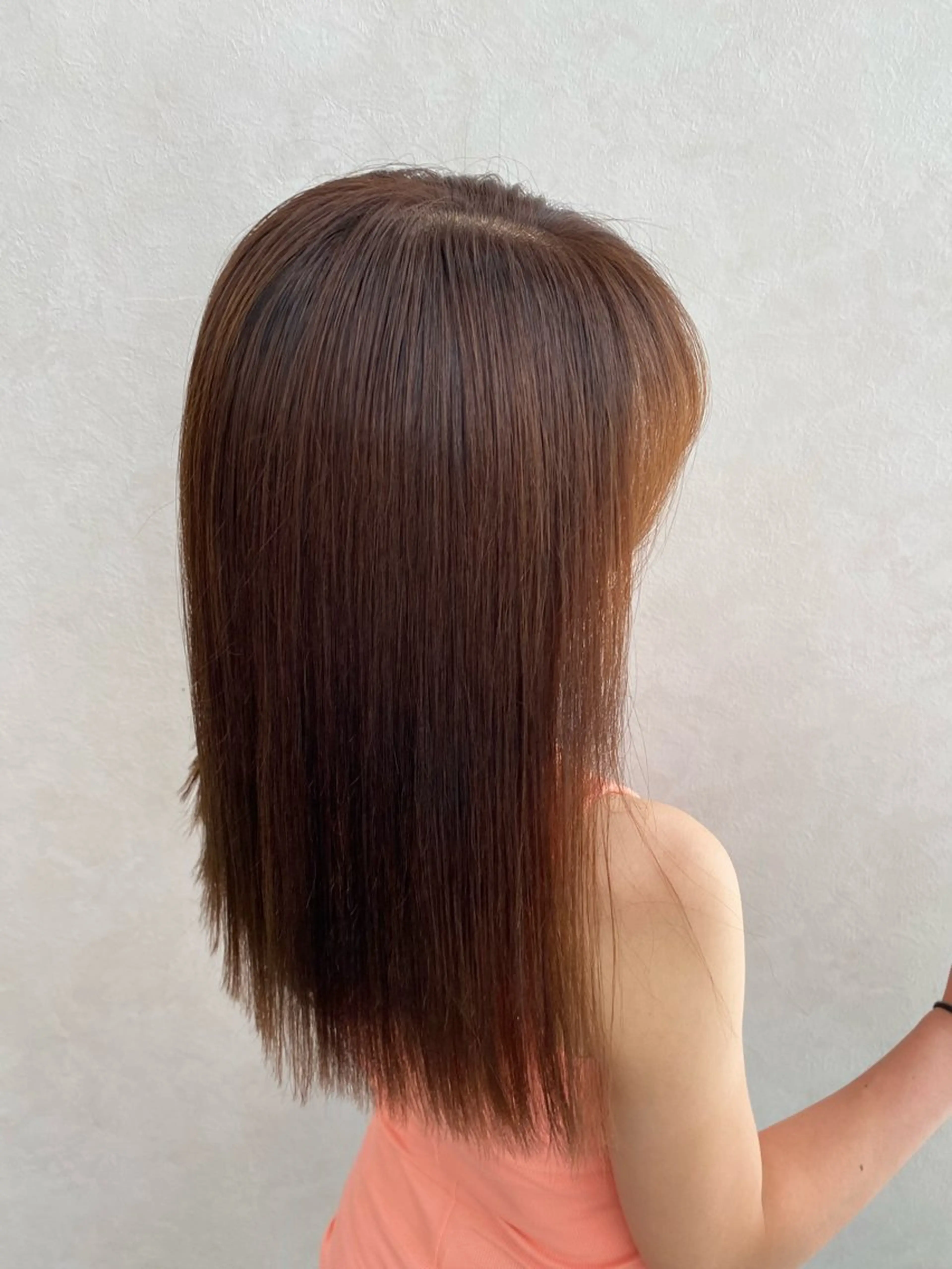 セミロング カラー ヘアカラー 🌼似合わせカラー / Misaki🌼のヘアスタイル