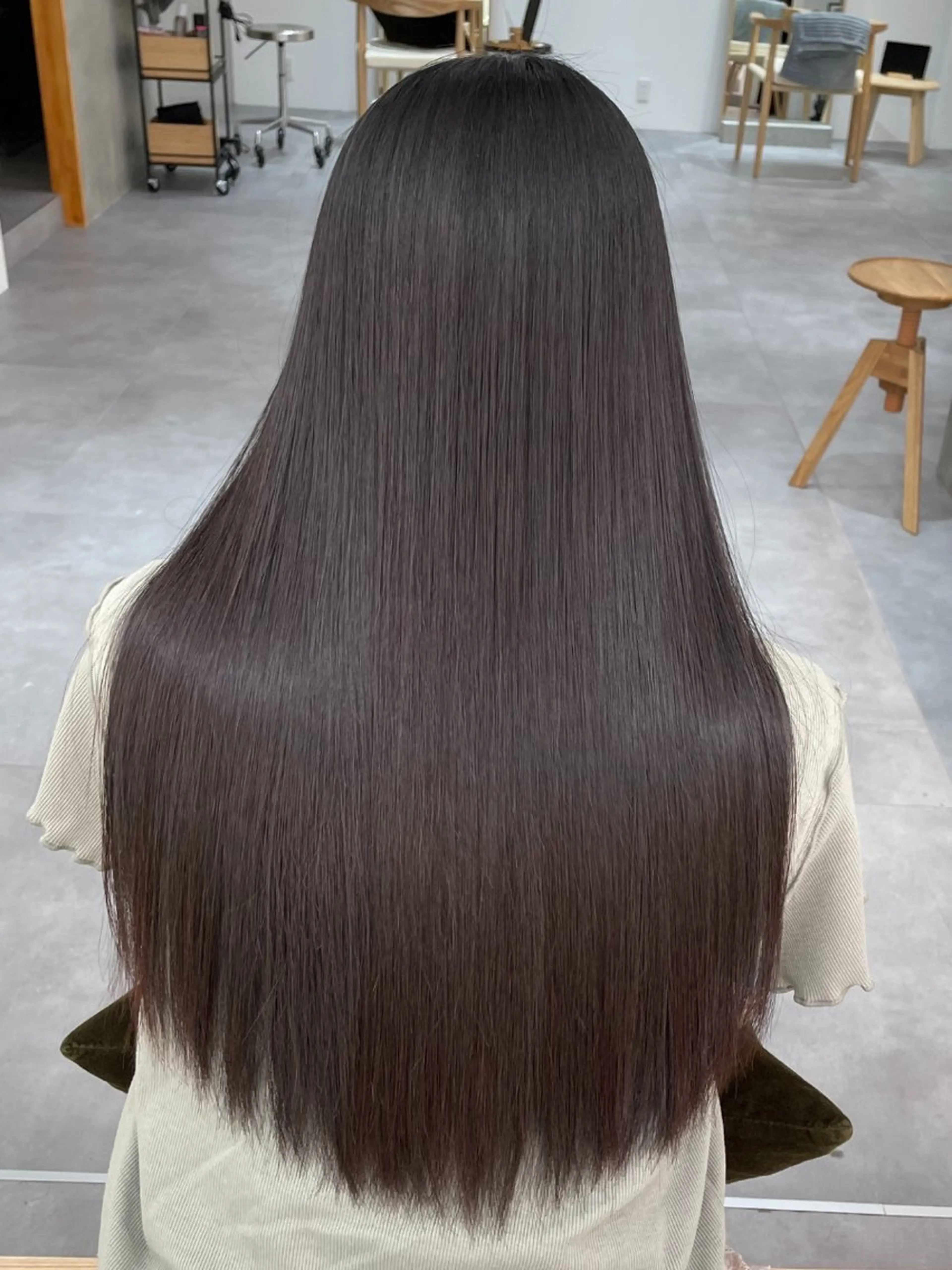 【撮影モデルさん限定！！】地毛風縮毛矯正+カット+トリートメントの写真