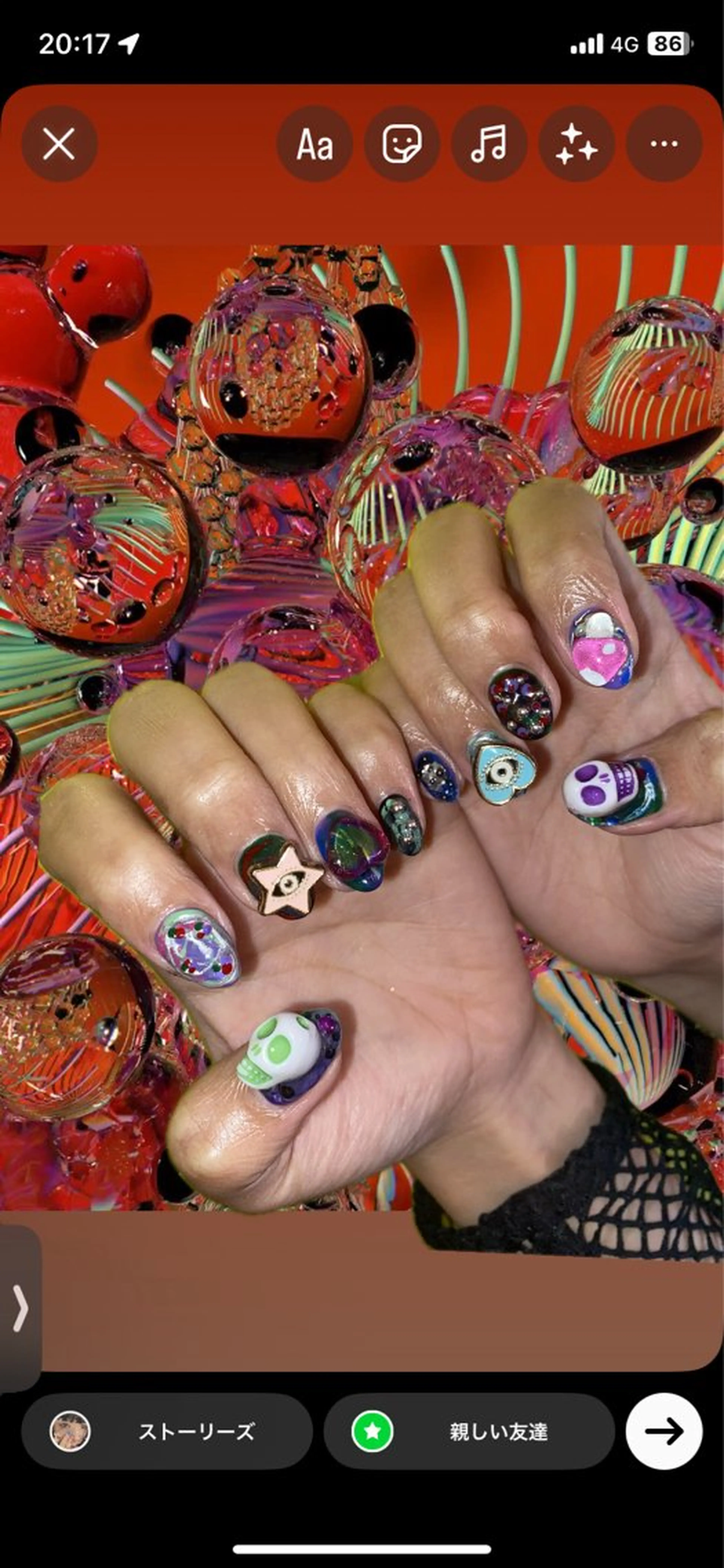 ネイル hana (..)個 性派/メンズネイル◎のネイルデザイン