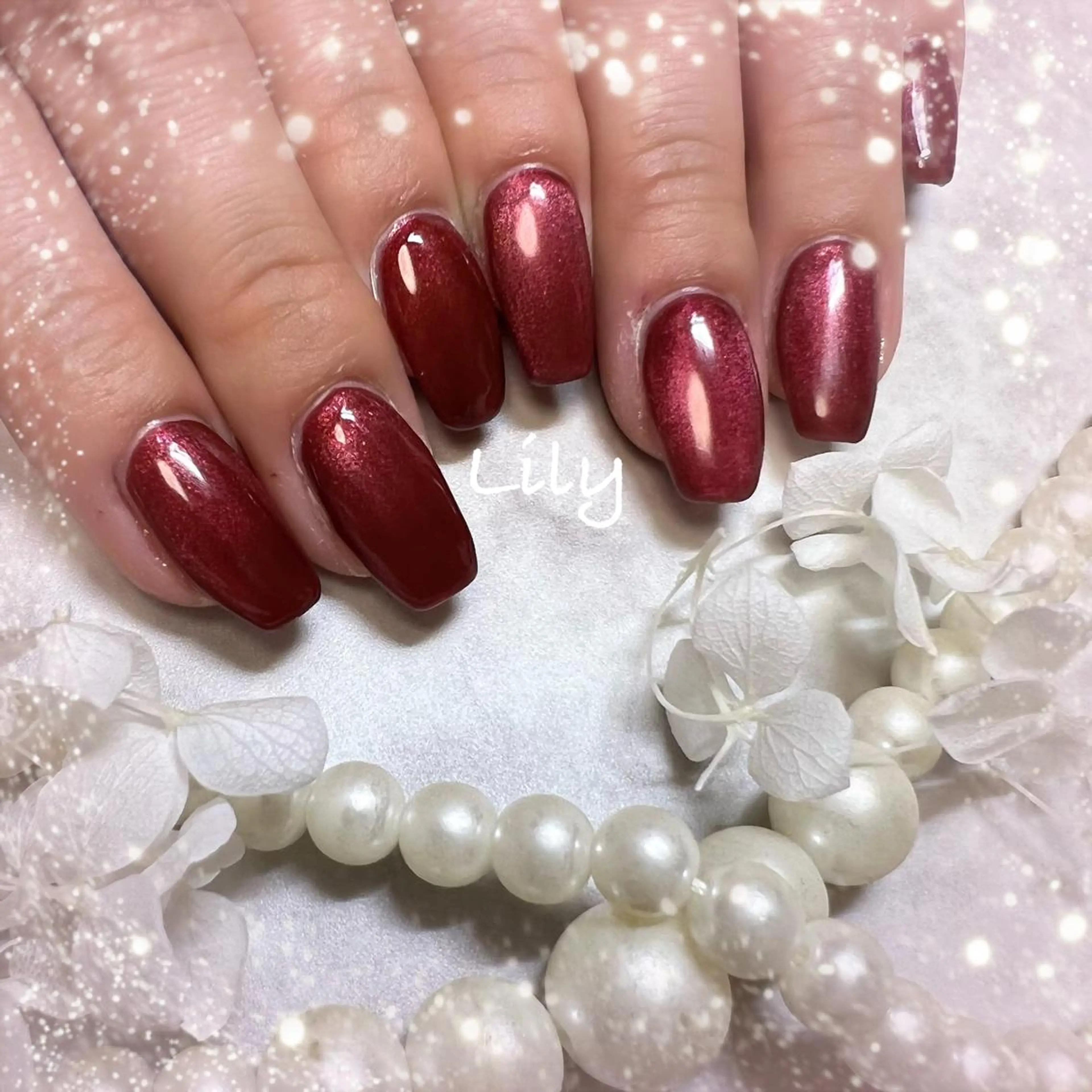 ネイル ハンドネイル Lily*nail 🌻Mii🌻のネイルデザイン