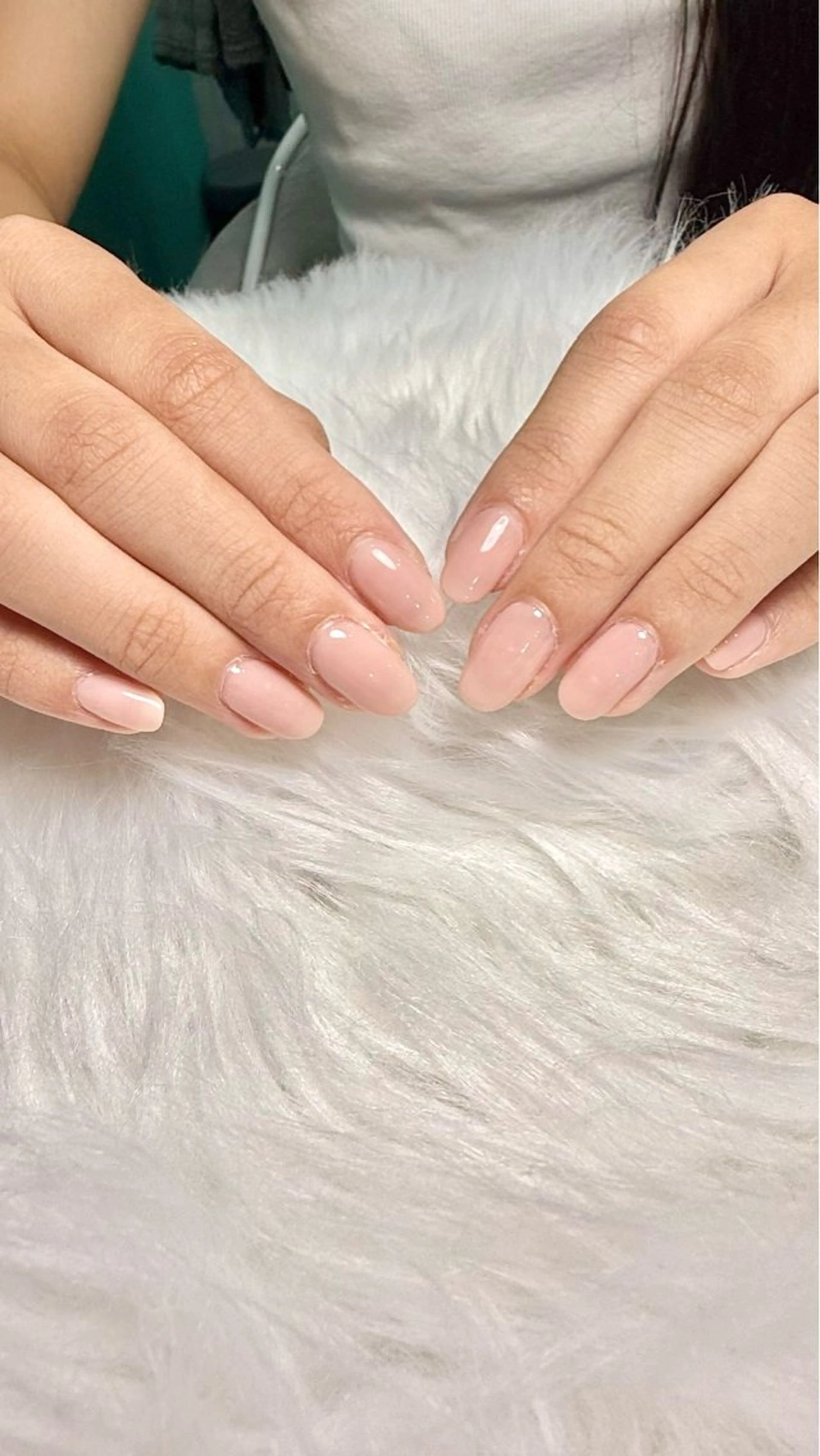 ネイル ワンカラーネイル ひめ #AIR NAILのネイルデザイン