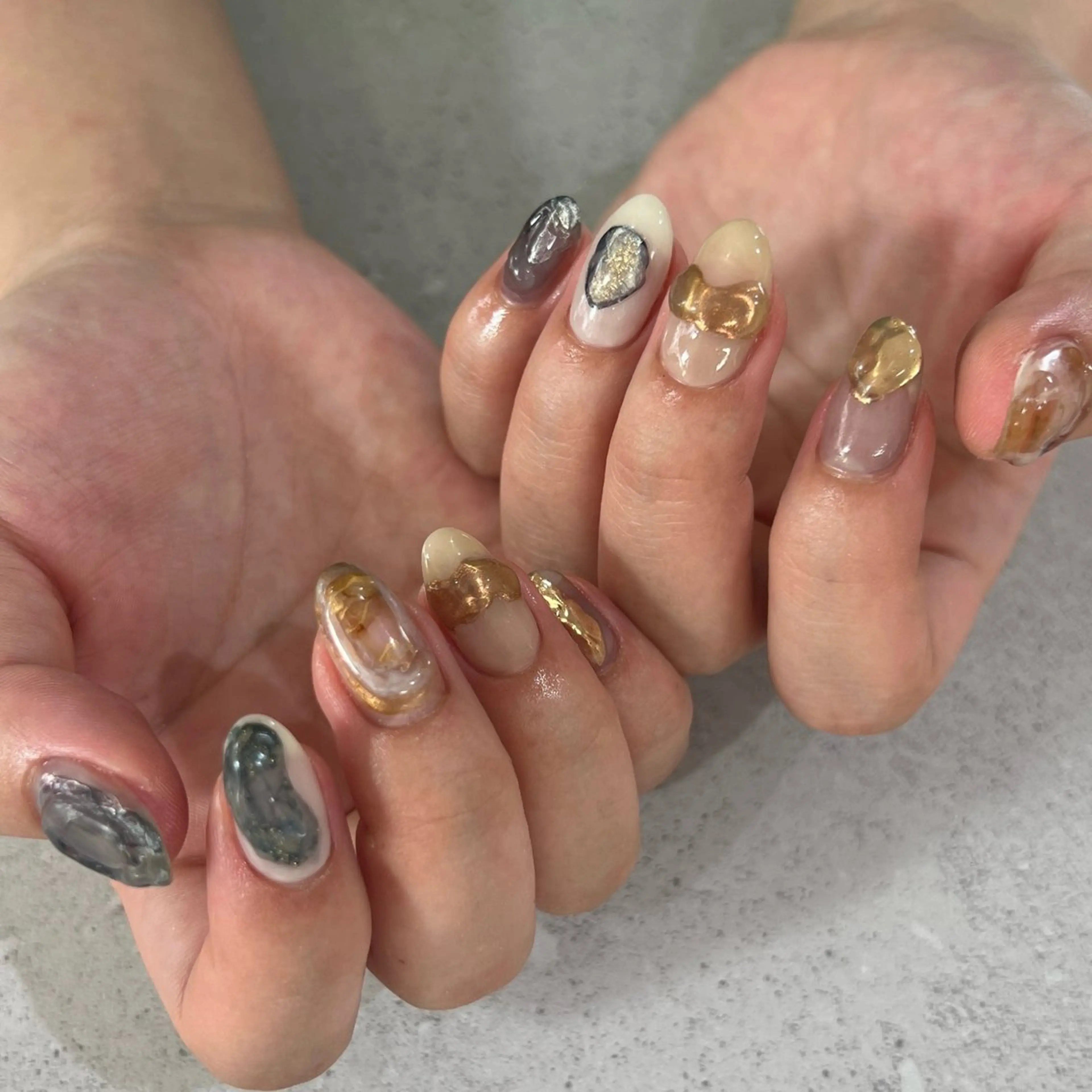 ネイル アートネイル ニュアンスネイル ロイ ネイルのその他イメージ