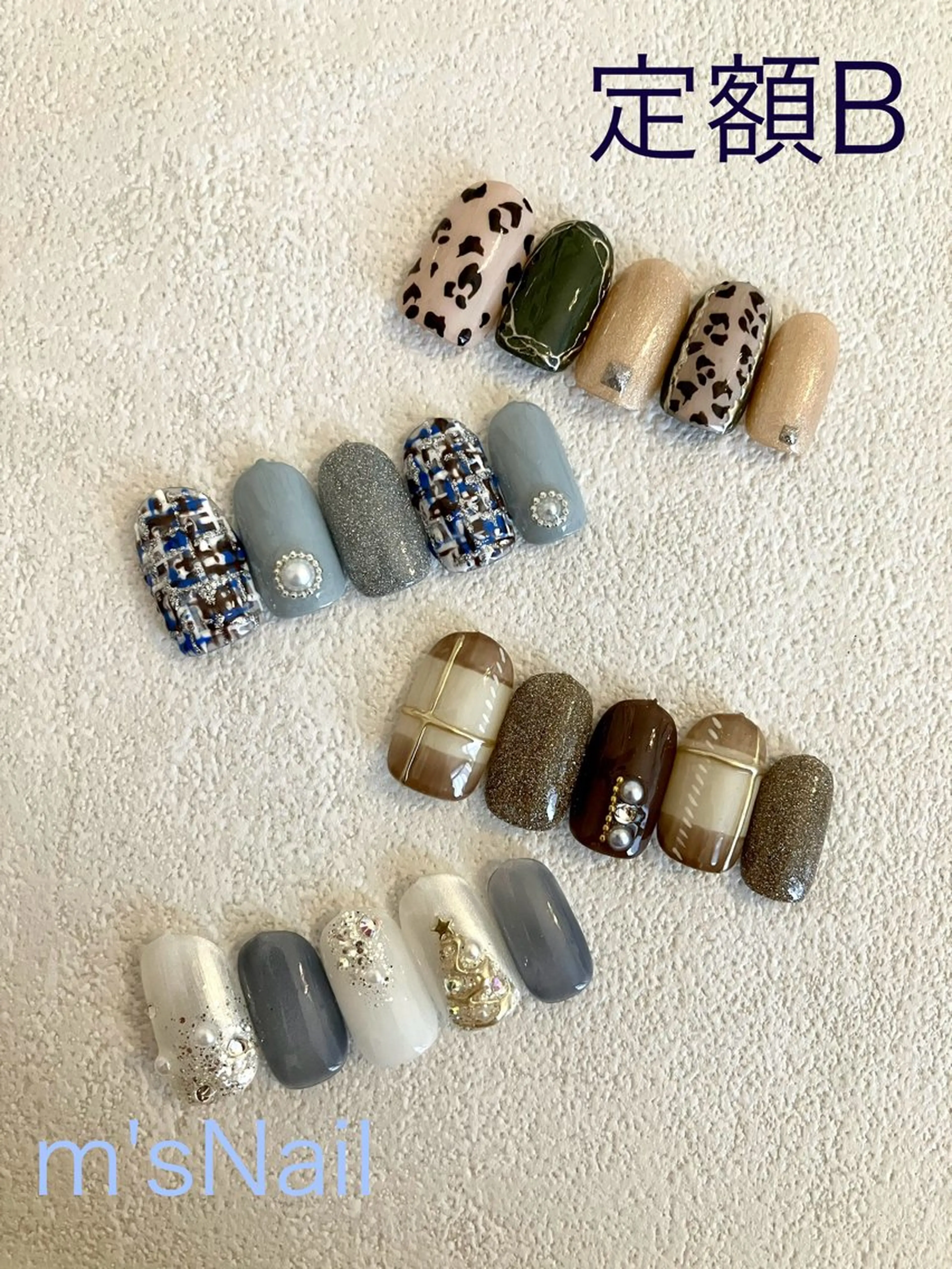 ネイル ジェルネイル パラジェル ハンドネイル m'sNail 福岡西区 ネイルのネイルデザイン