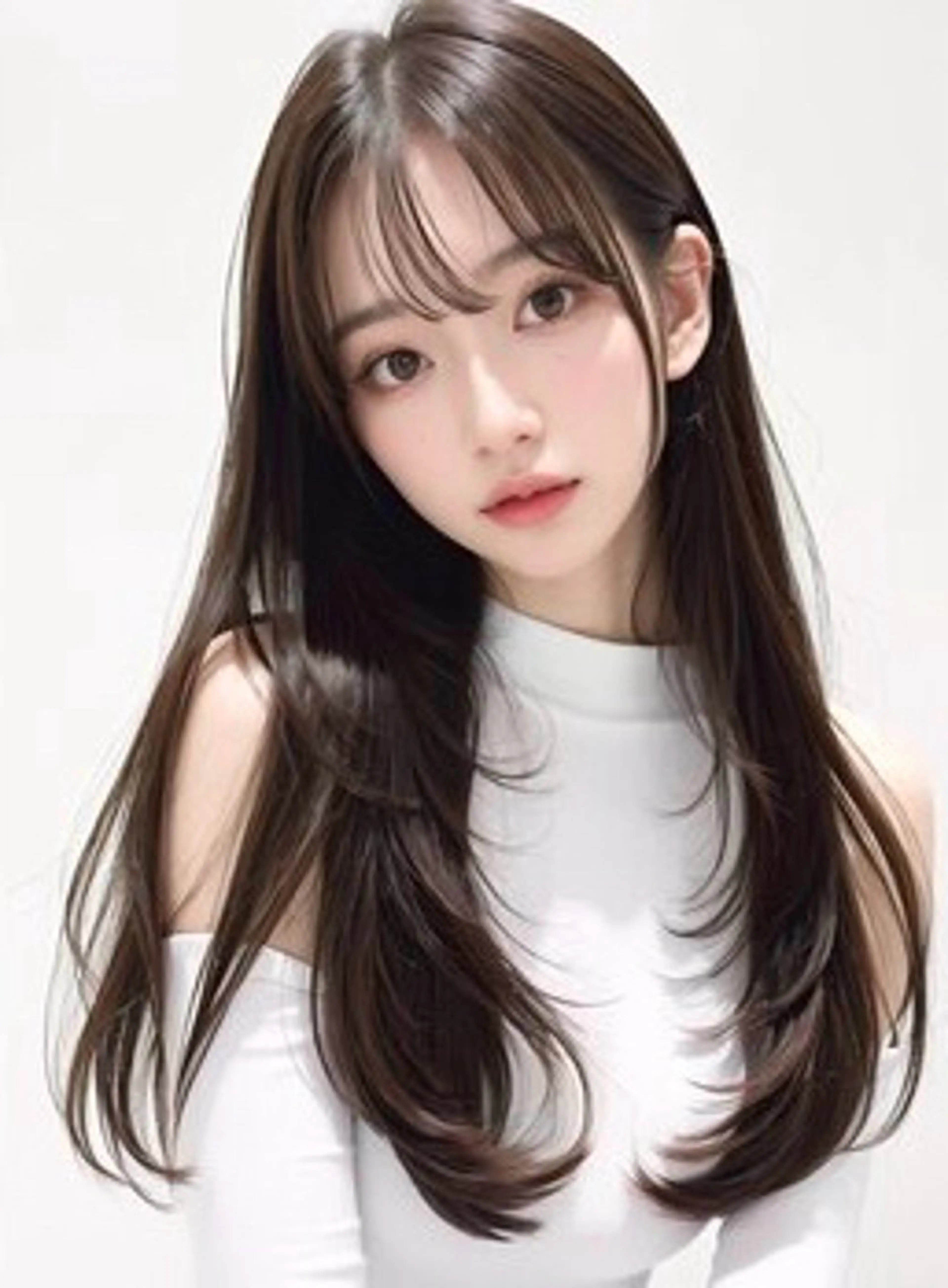 ロング ヘアカラー トリートメント liberte(リベルテ)所属・🤍韓国髪質改善🤍 クメユウキのヘアスタイル