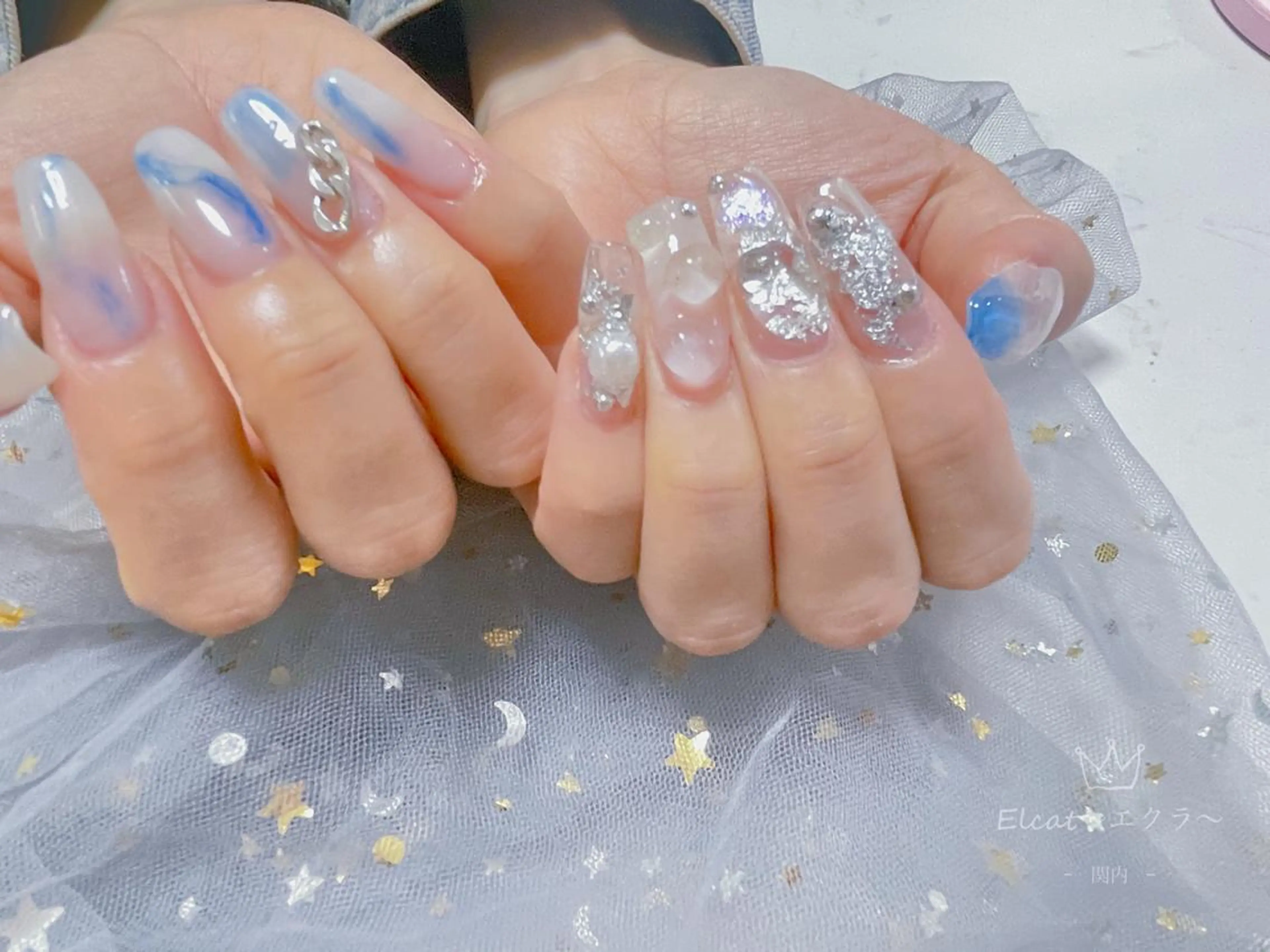 ネイル ハンドネイル ネイルサロンエクラ 🫧Shizukaのネイルデザイン