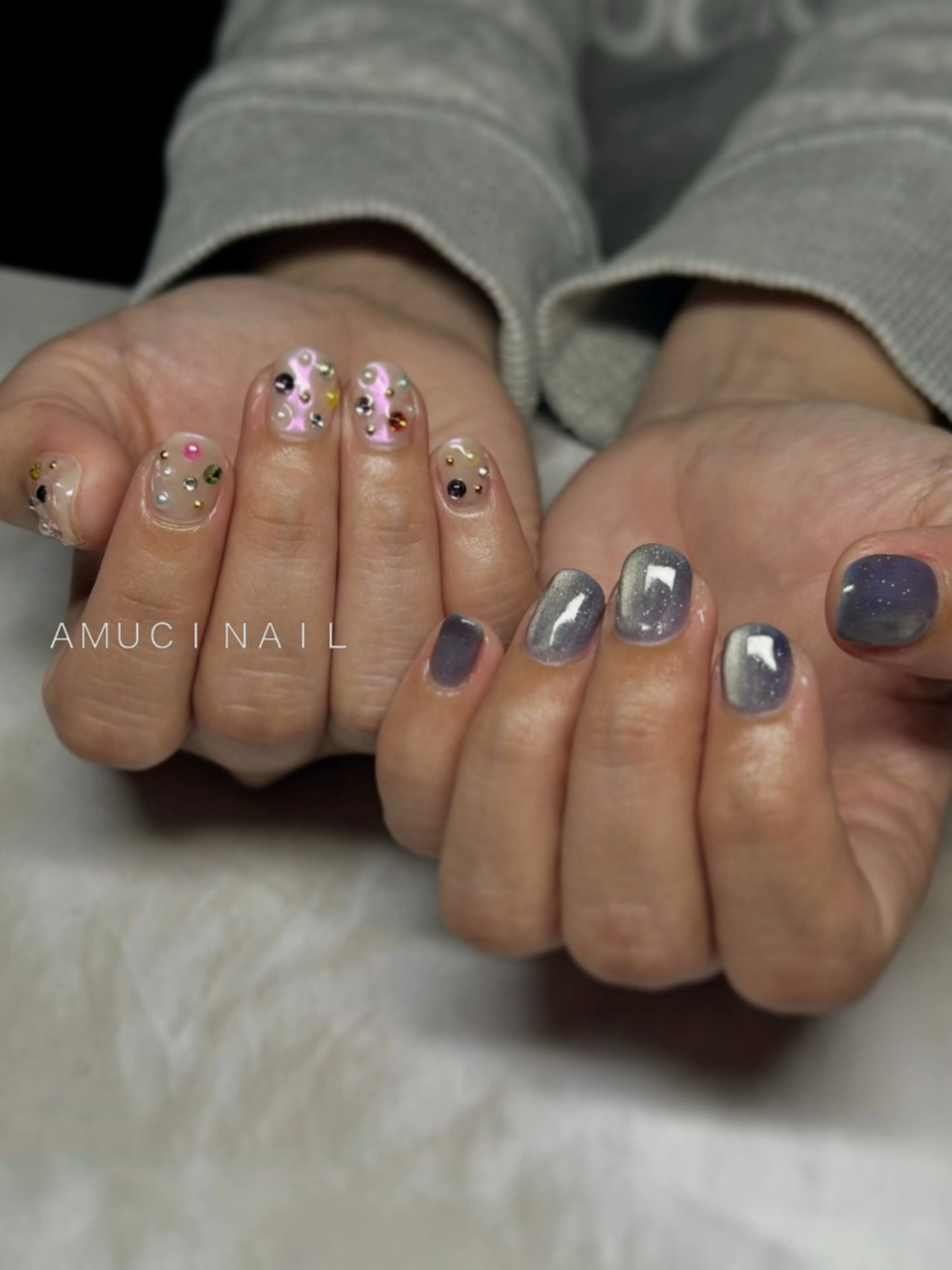 ネイル ハンドネイル AMUCI NAIL Shihomiのネイルデザイン