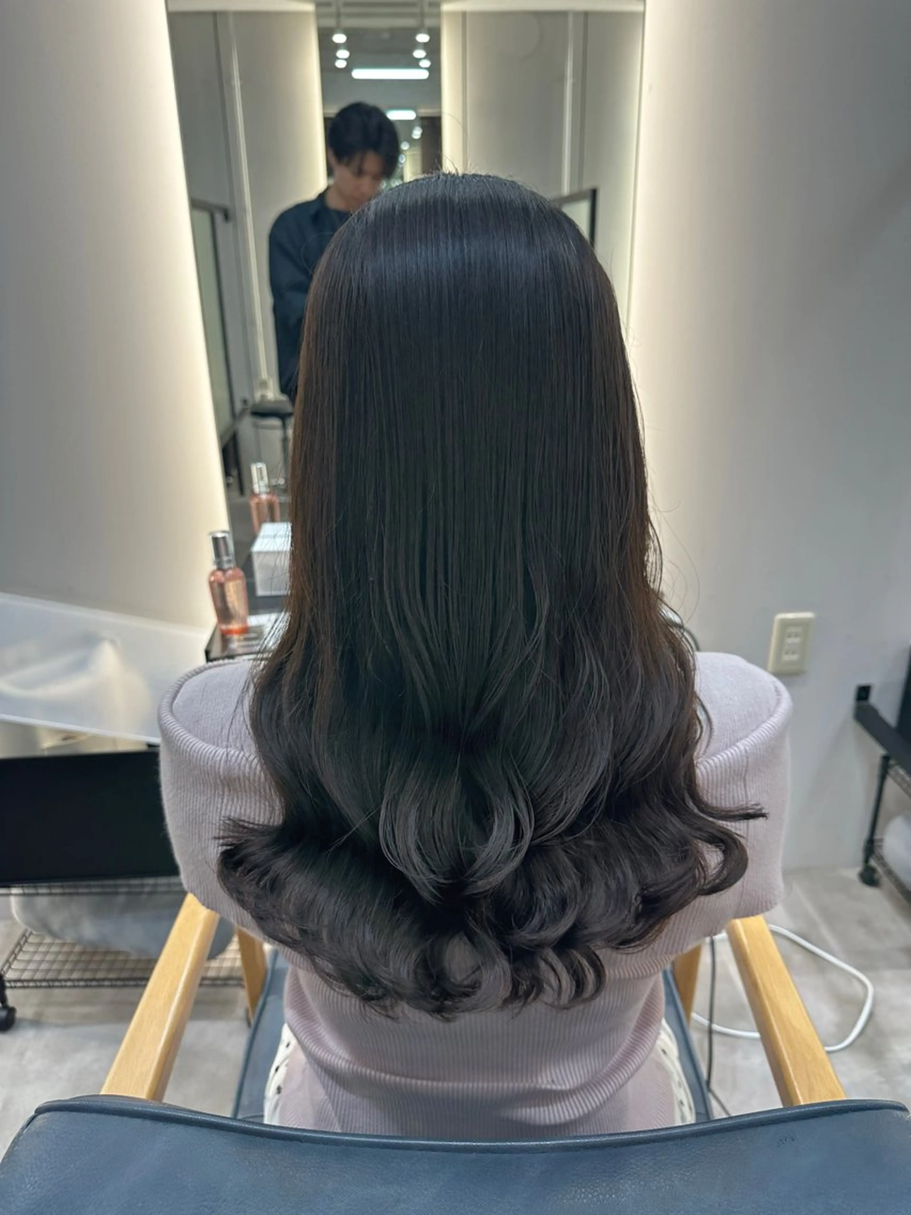 ロング 韓国風パーマ/ 韓国ヘア/大森千寛のヘアスタイル