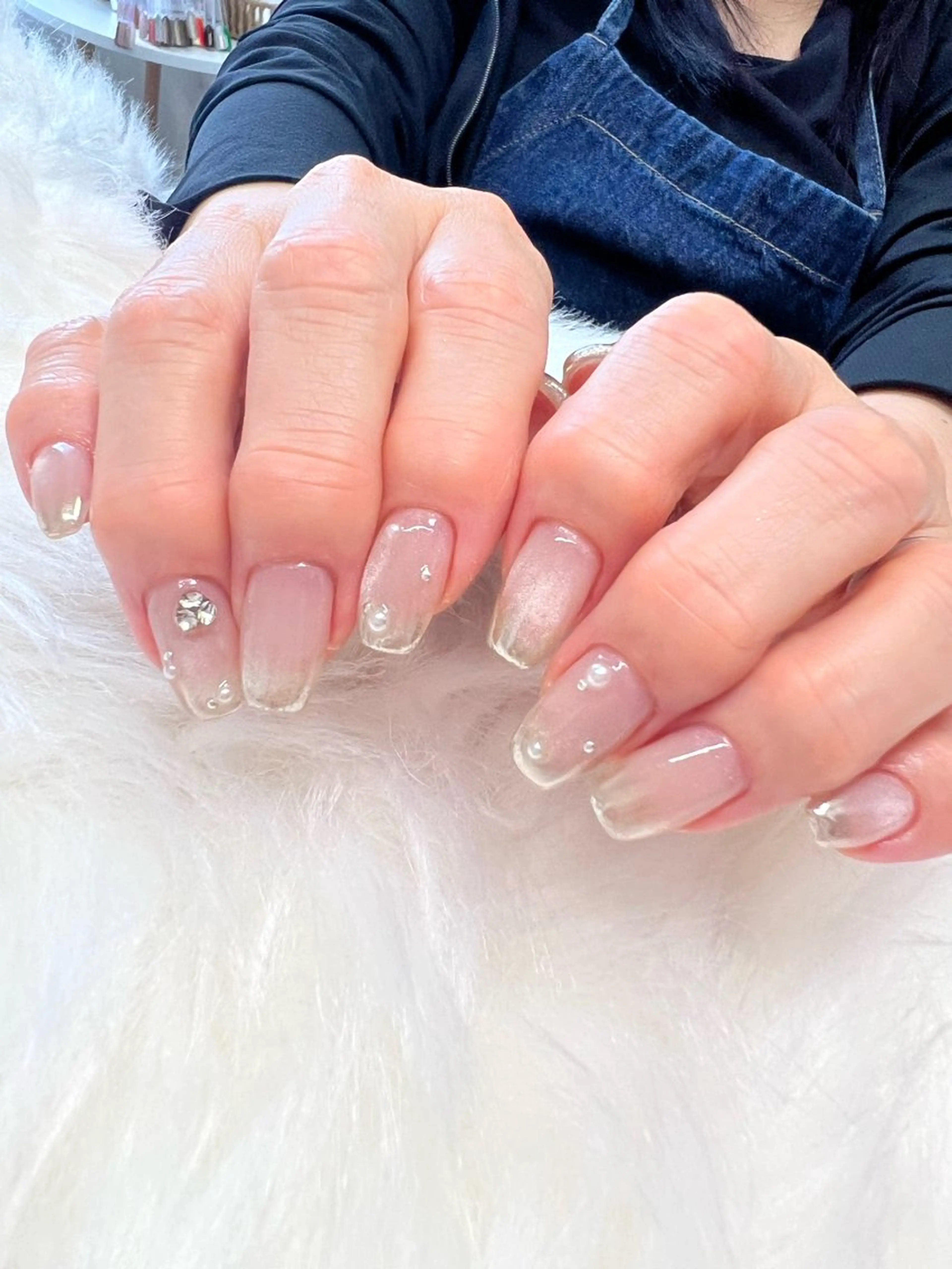 ネイル アートネイル マグネットネイル ミラーネイル ハンドネイル BLUME yukiのネイルデザイン