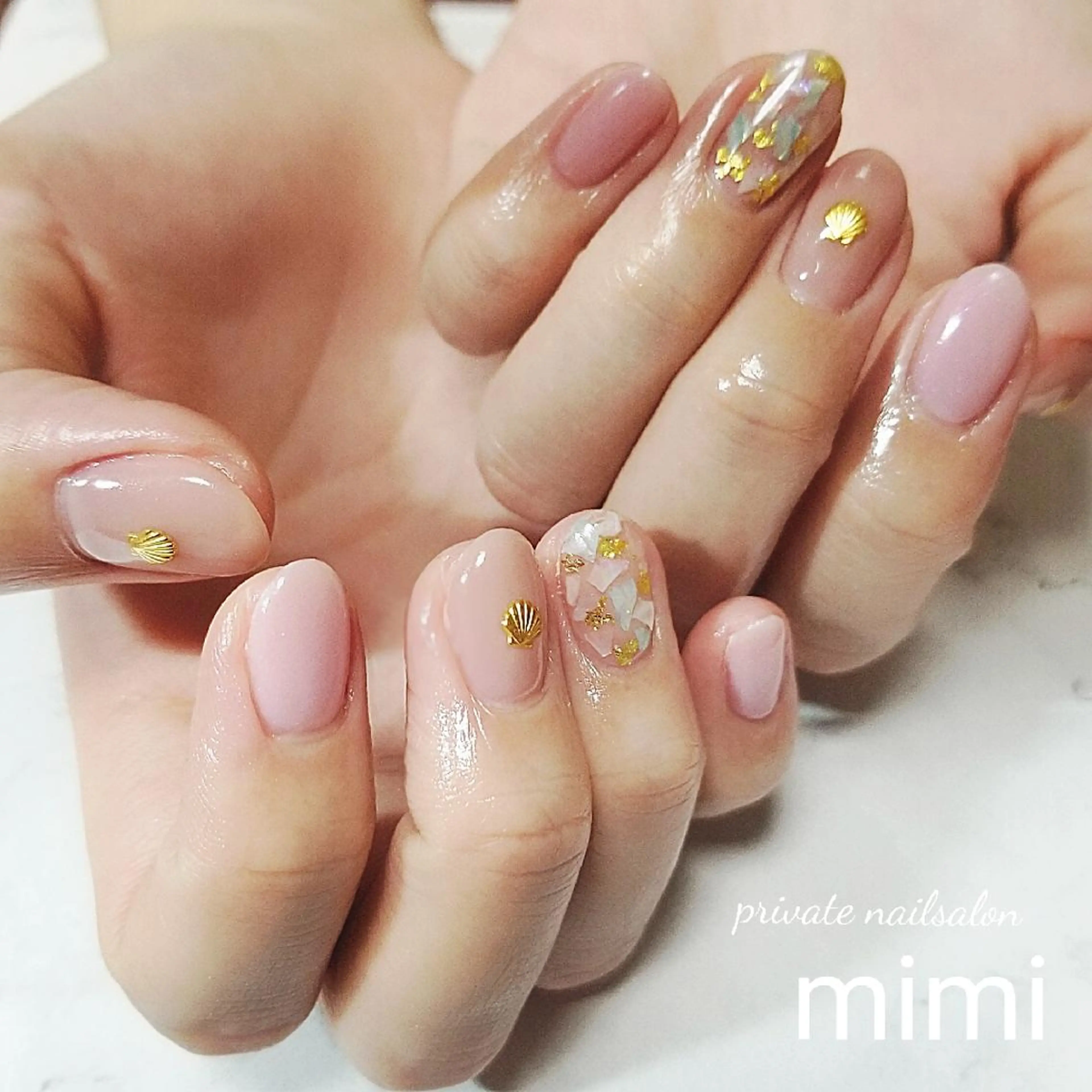 ネイル パステルネイル ハンドネイル 博多ネイル ｍｉｍｉのネイルデザイン