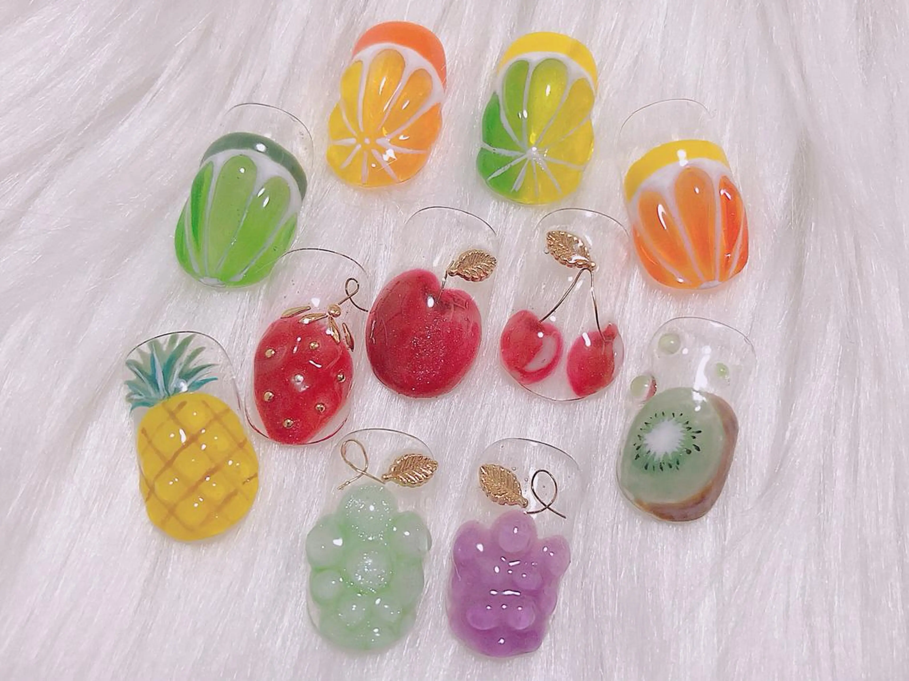 ネイル アートネイル ぷっくりネイル kananail ♡のネイルデザイン