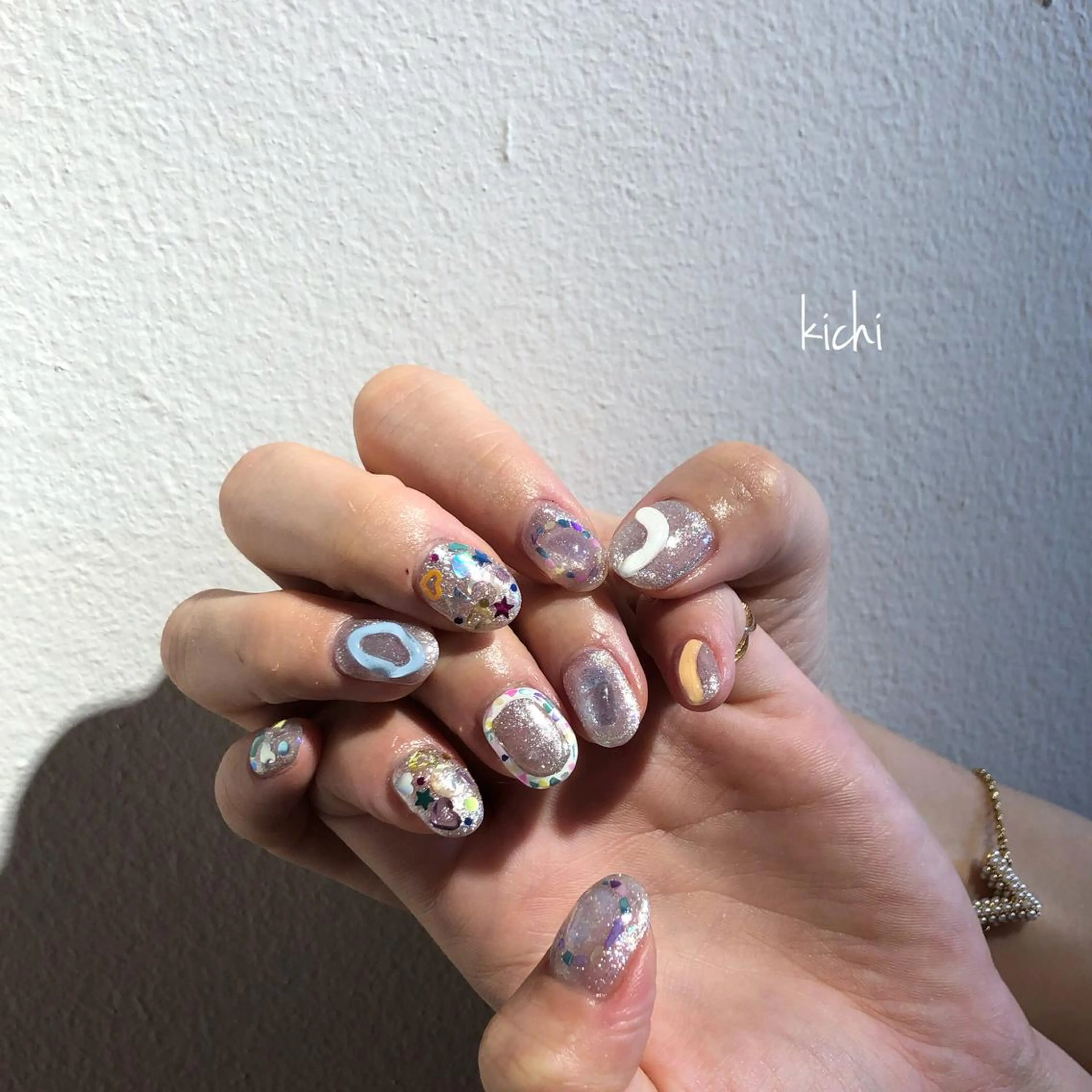 ネイル kichi･: *のネイルデザイン