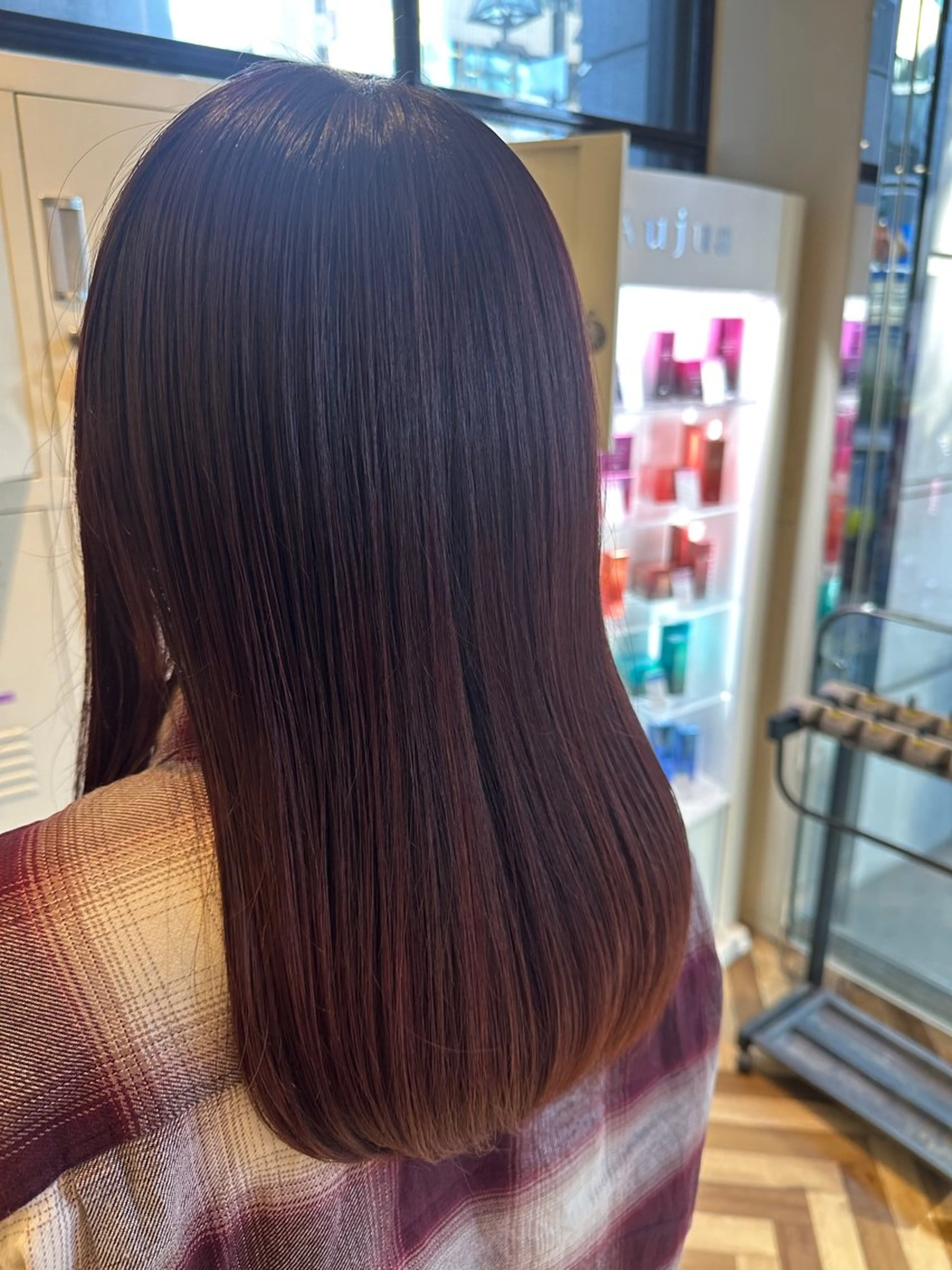 セミロング カラー 🌿MIYAGI ERI🧸のヘアスタイル